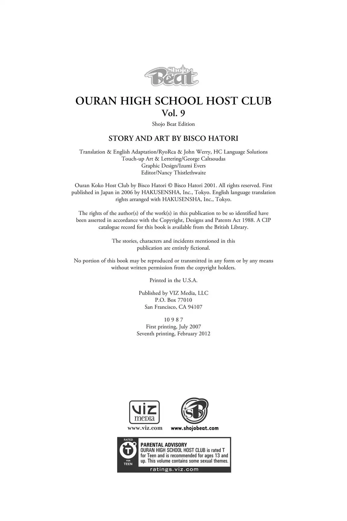 Read Ouran Koukou Host Club EN Manga Online