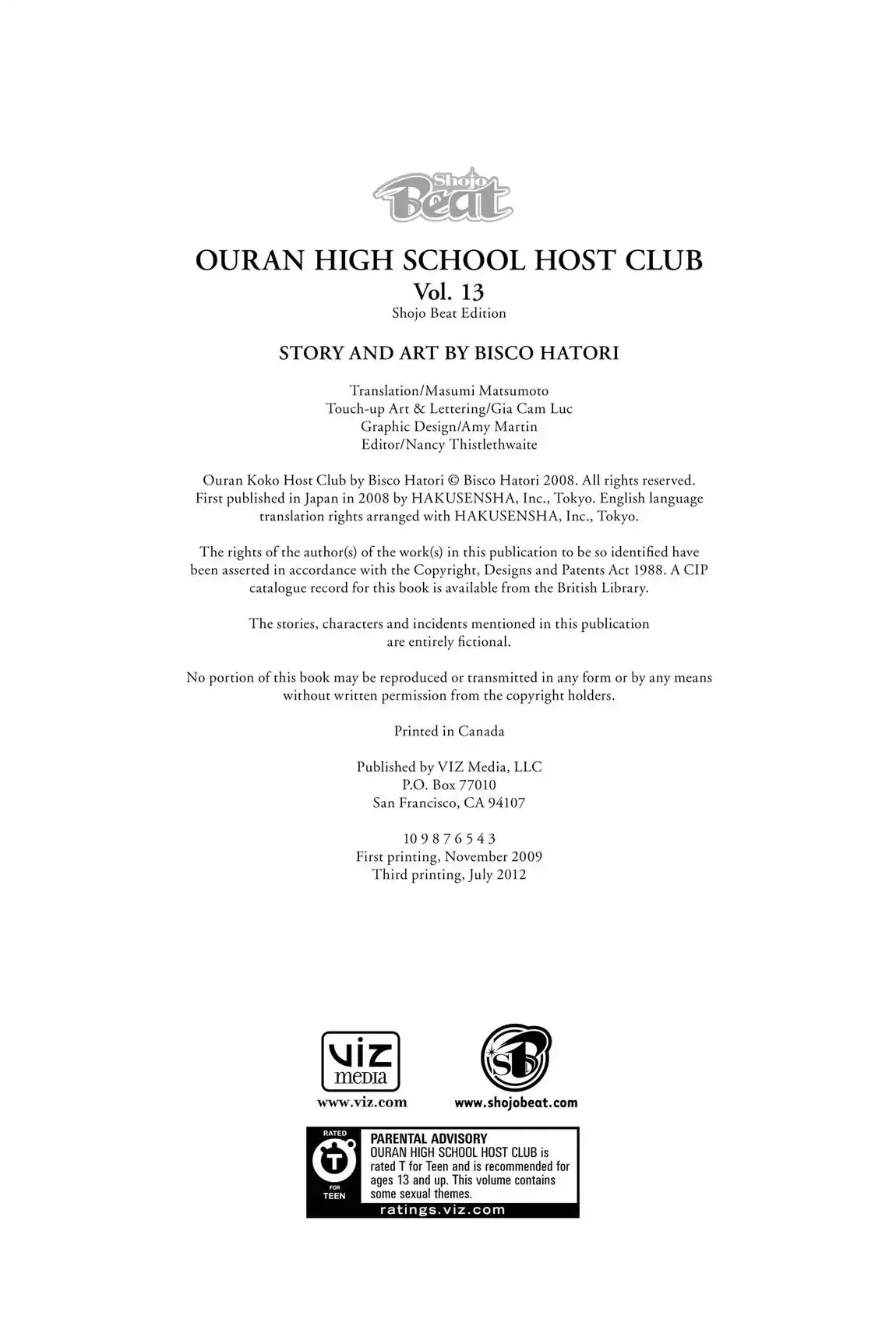 Read Ouran Koukou Host Club EN Manga Online