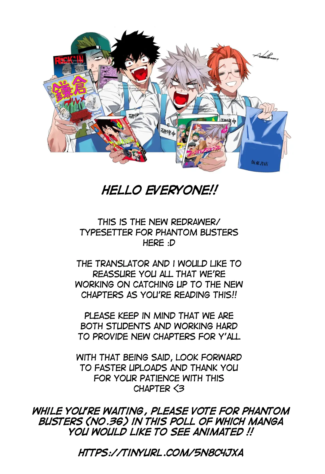 Read Phantom Busters EN Manga Online