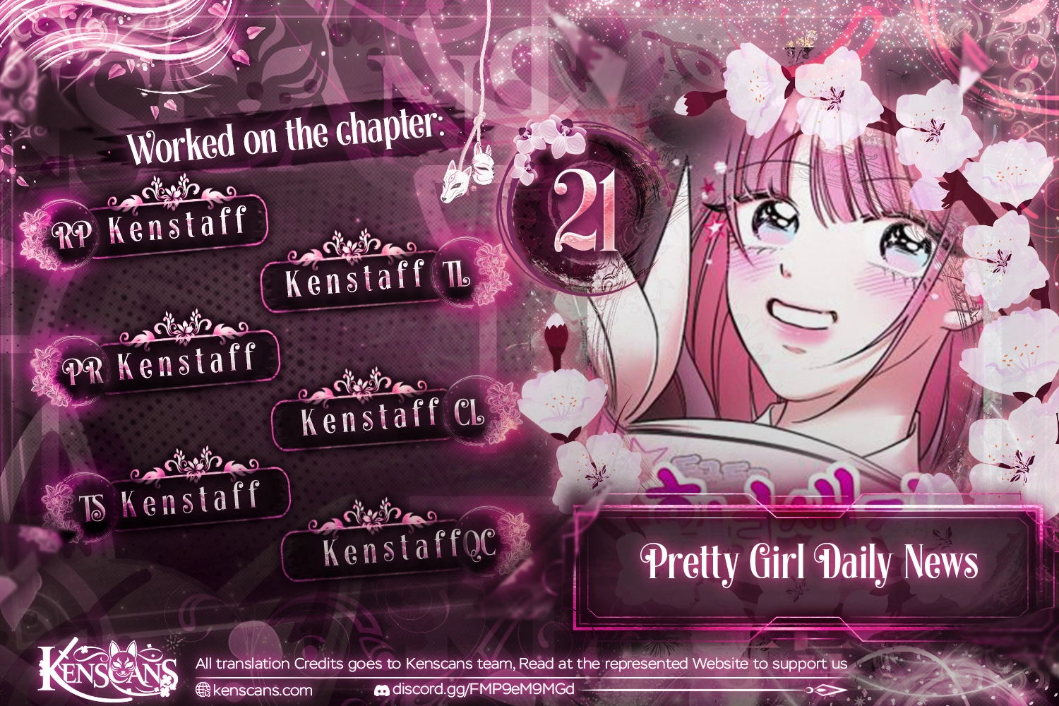 Read Pretty Girl Daily News EN Manga Online