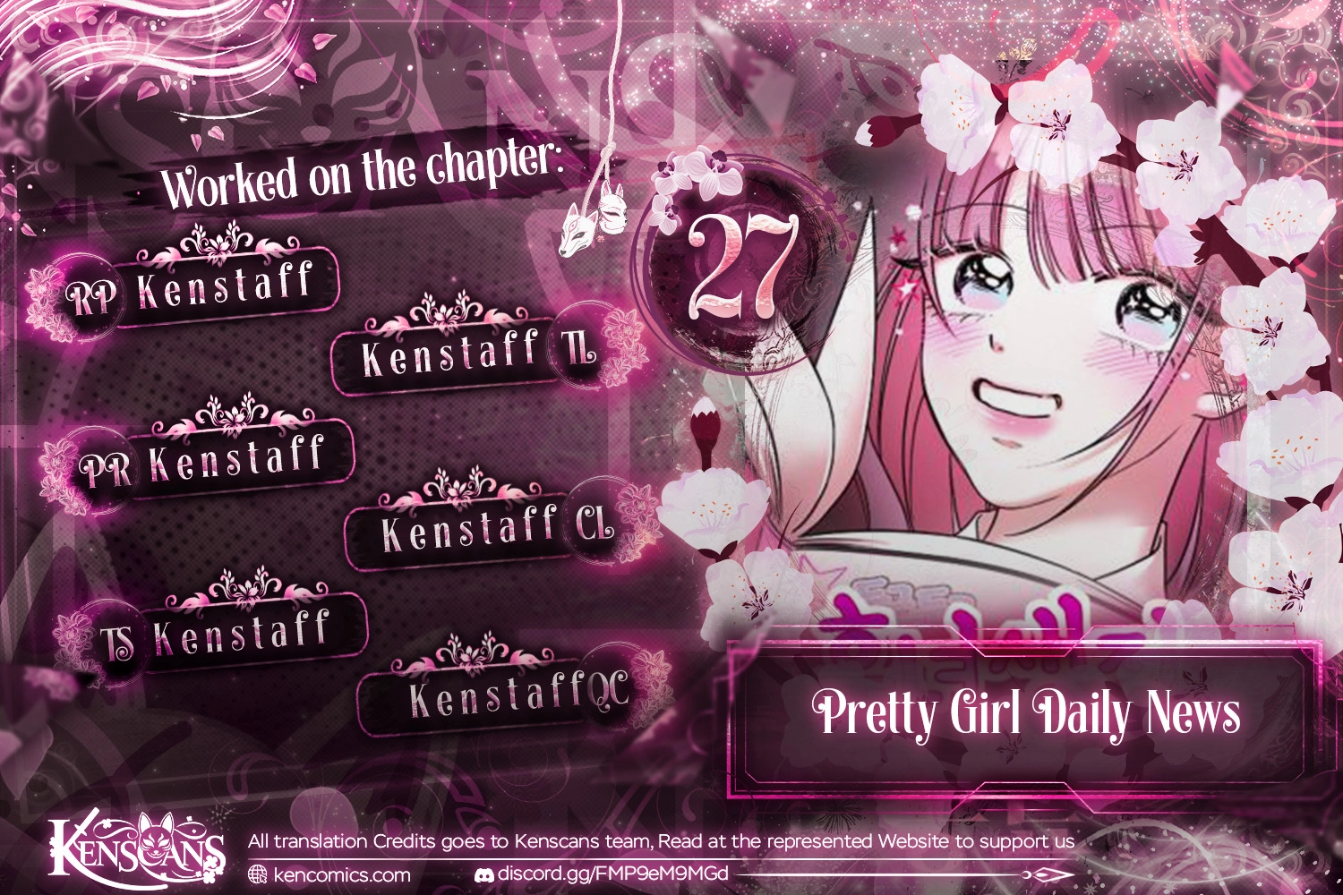 Read Pretty Girl Daily News EN Manga Online