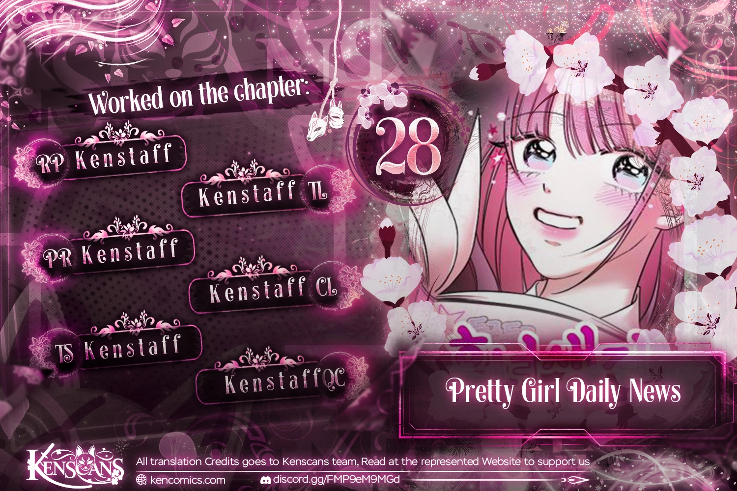 Read Pretty Girl Daily News EN Manga Online