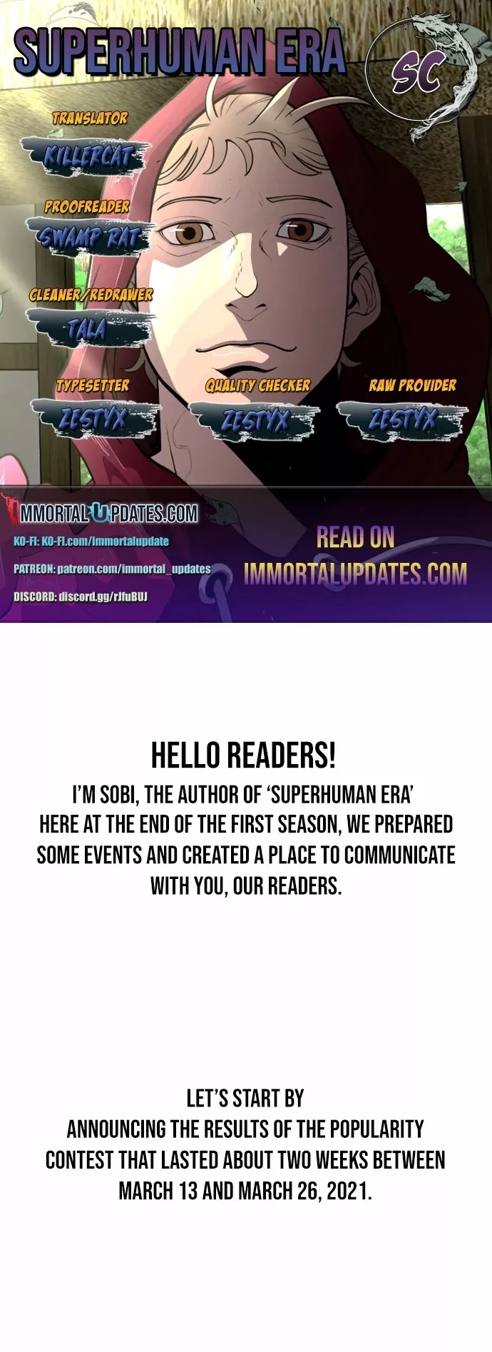 Read Superhuman Era EN Manga Online