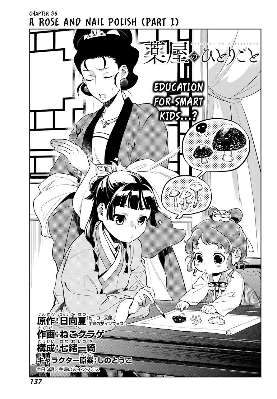 Read The Apothecary Diaries EN Manga Online