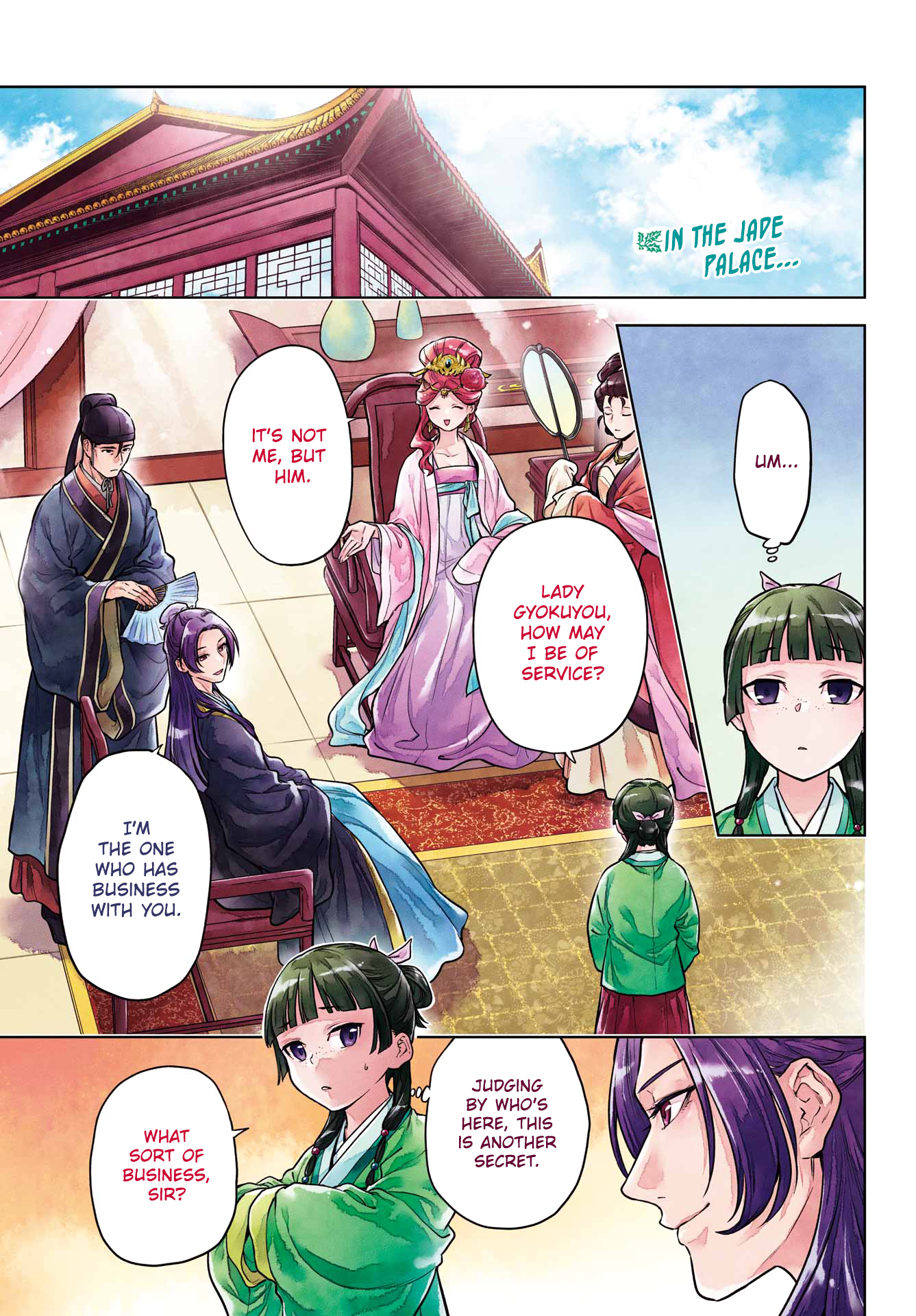 Read The Apothecary Diaries EN Manga Online