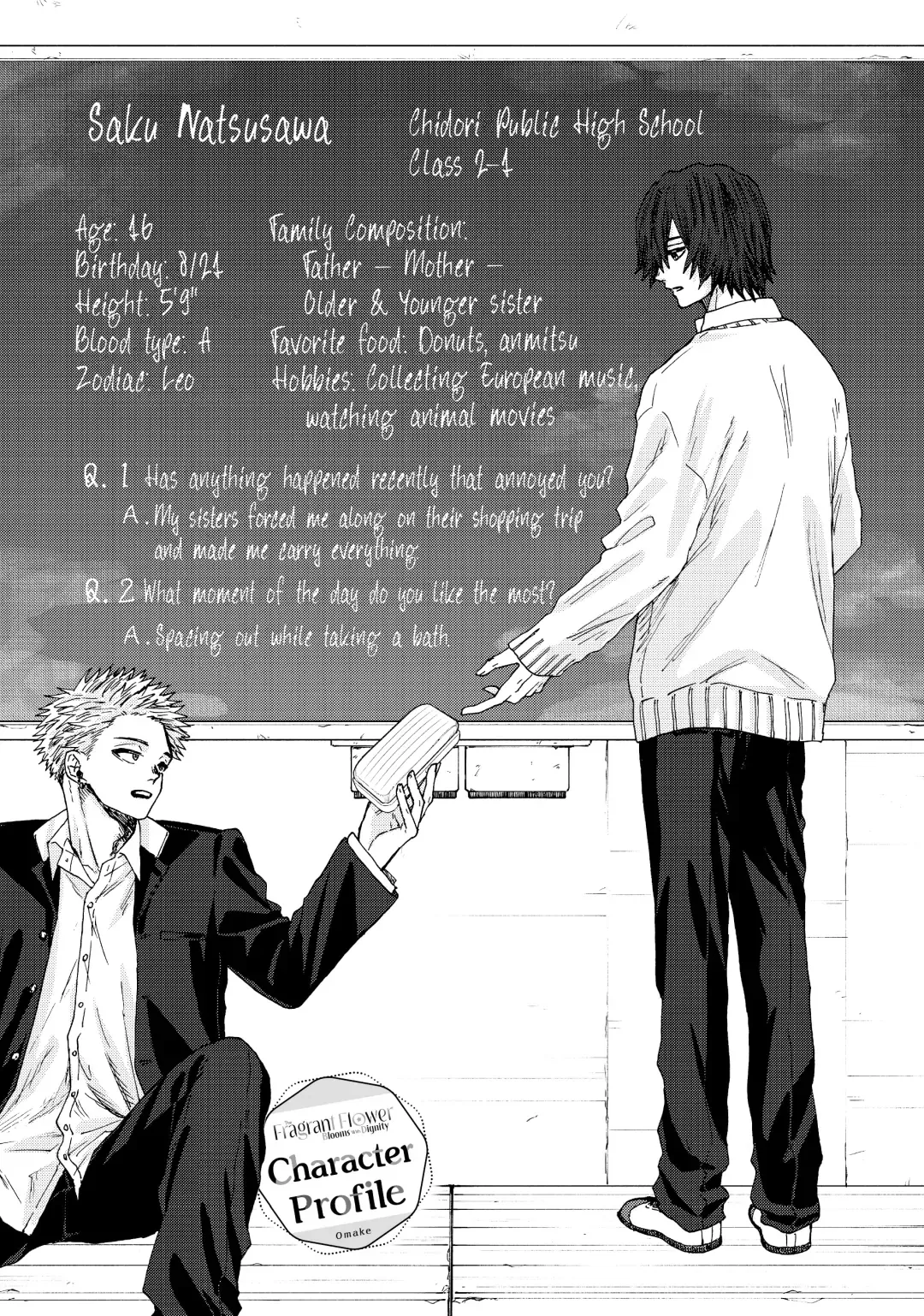 Read The Fragrant Flower Blooms With Dignity EN Manga Online