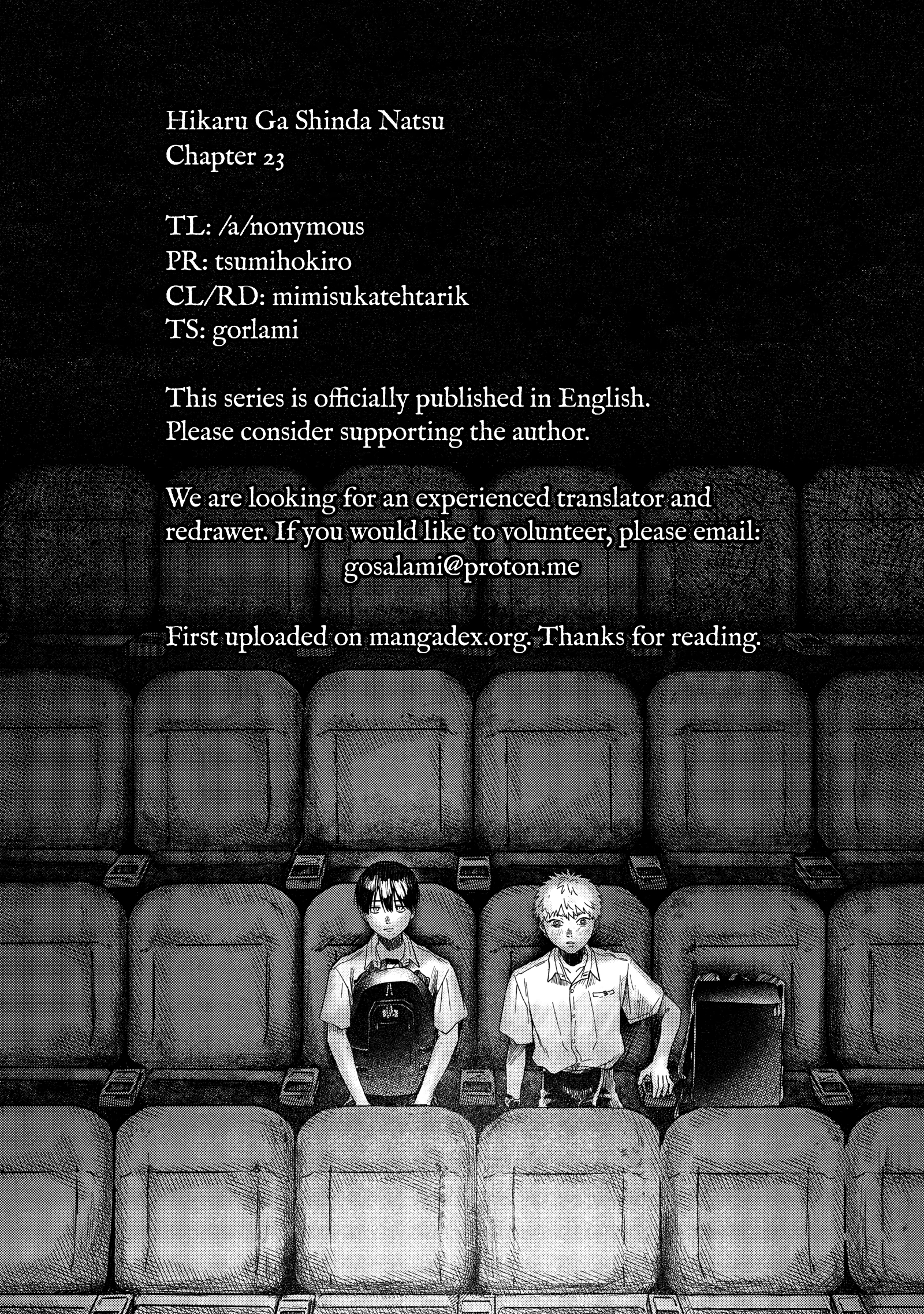 Read The Summer Hikaru Died EN Manga Online