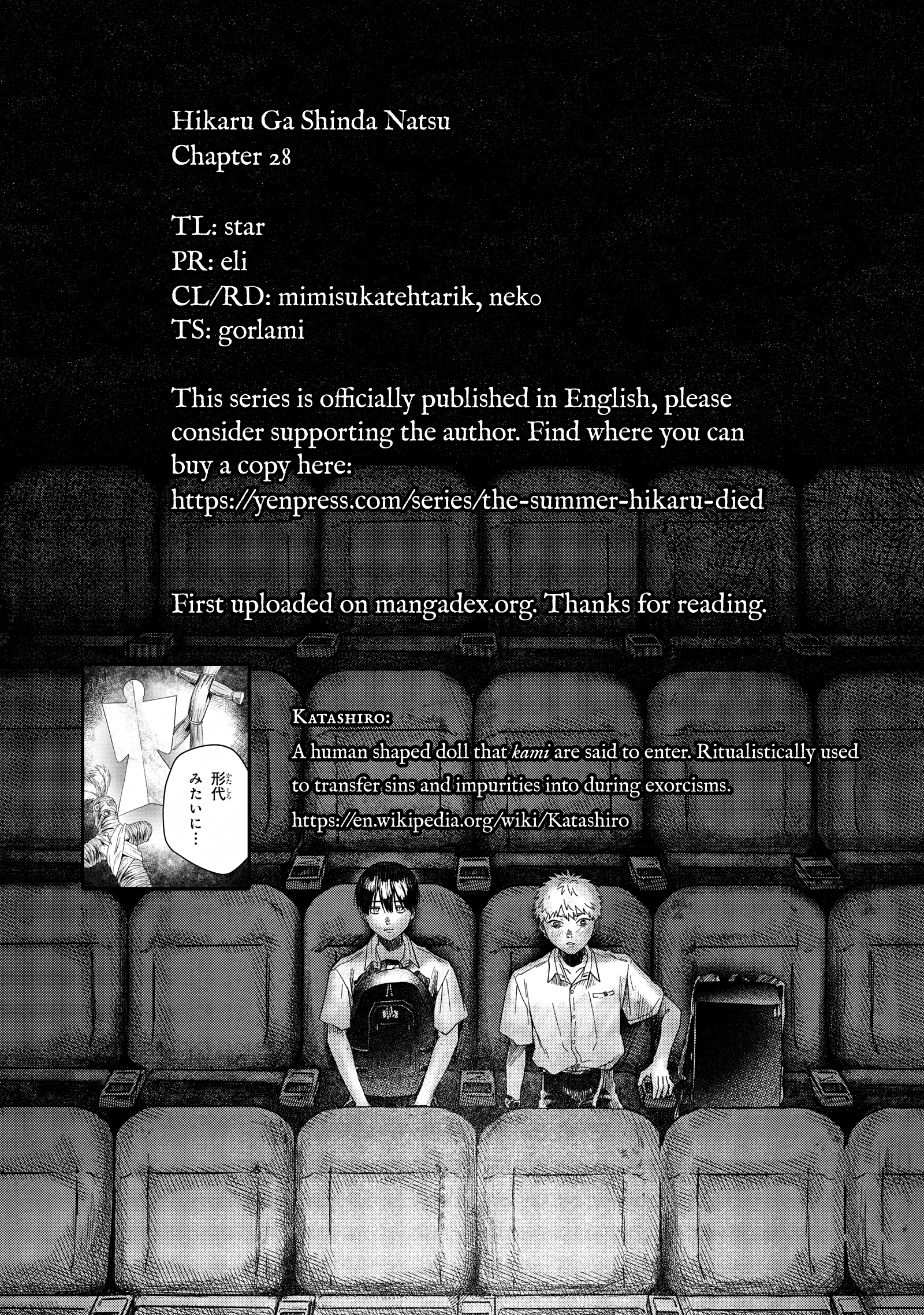 Read The Summer Hikaru Died EN Manga Online