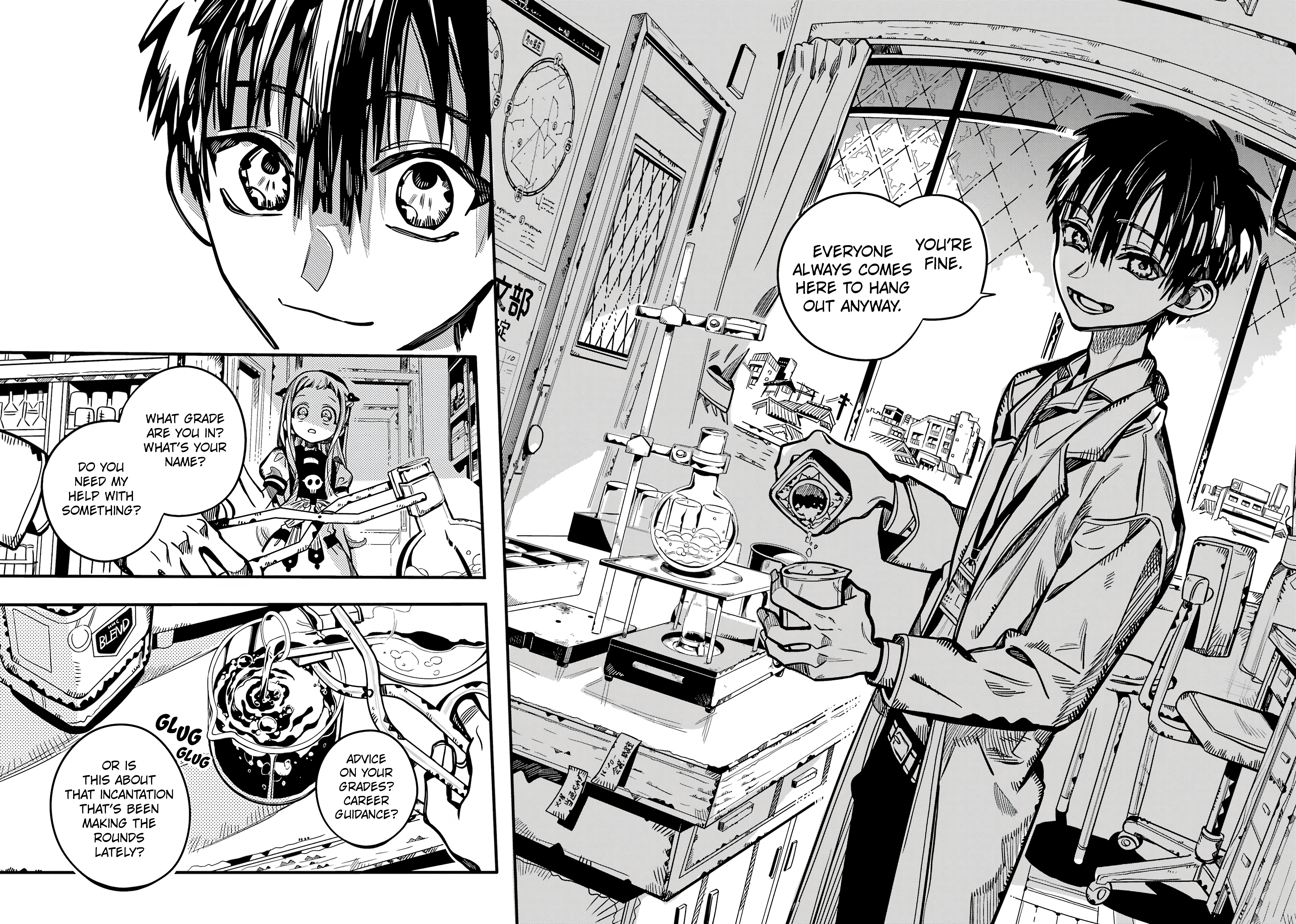 Read Toilet-Bound Hanako-kun EN Manga Online