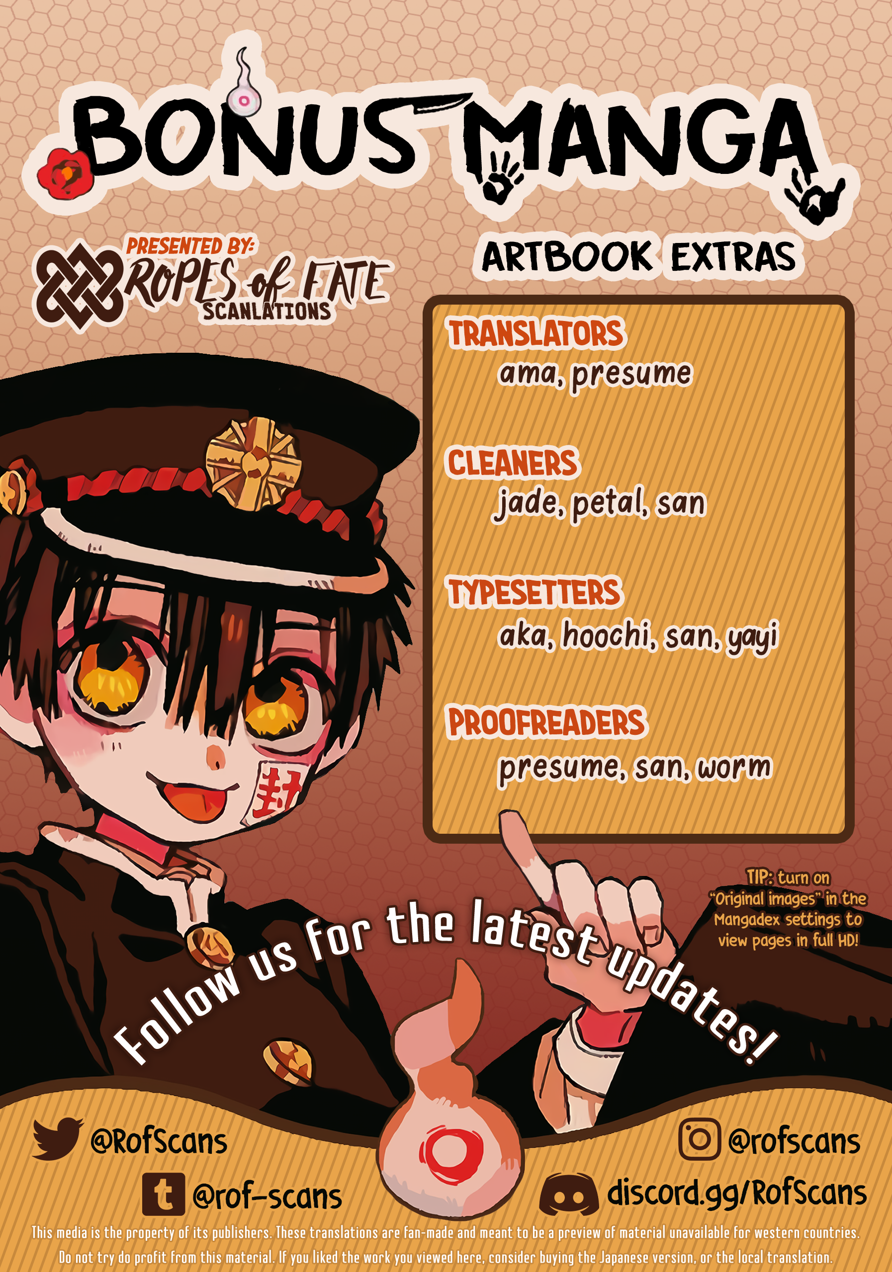 Read Toilet-Bound Hanako-kun EN Manga Online