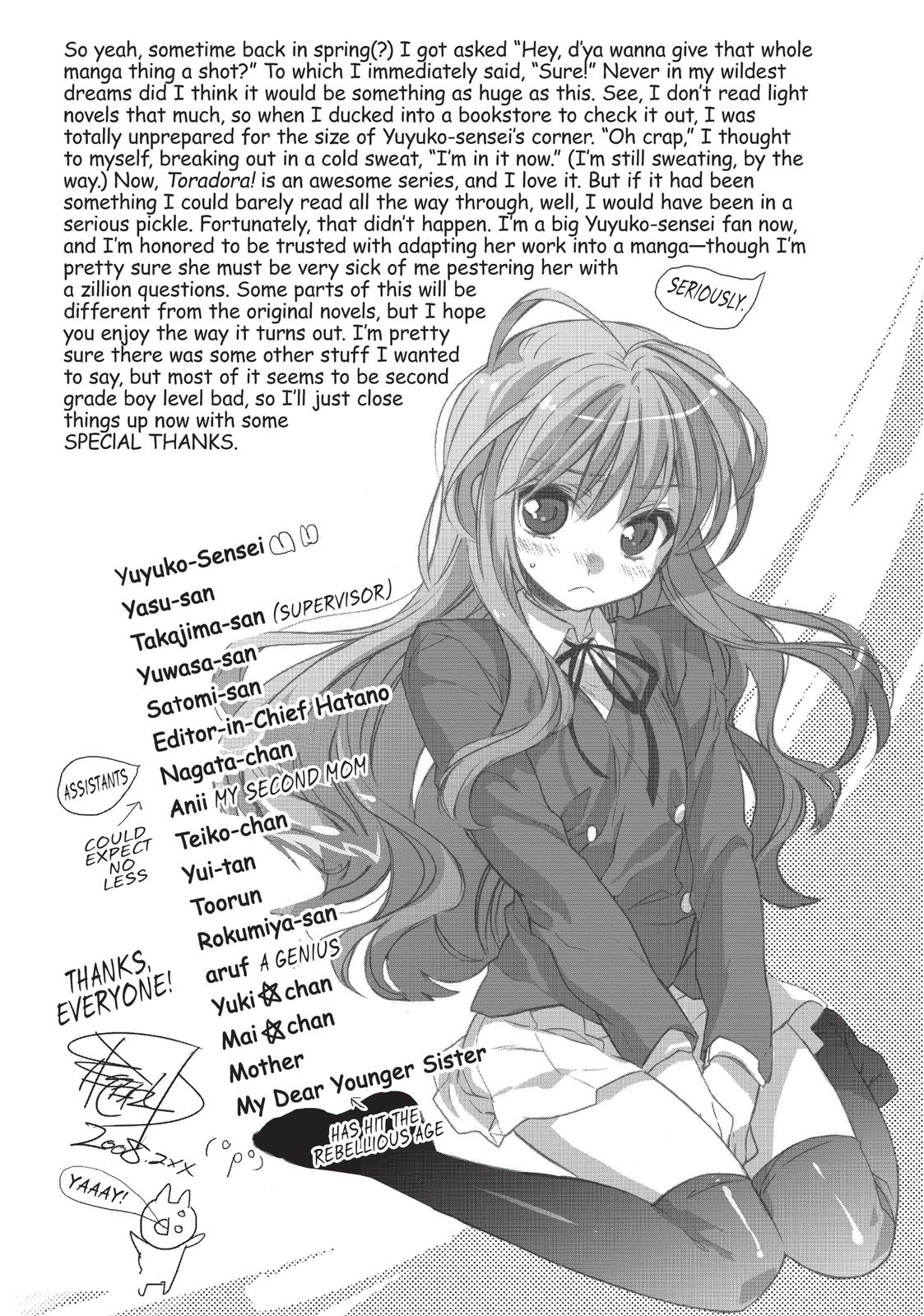 Read Toradora EN Manga Online