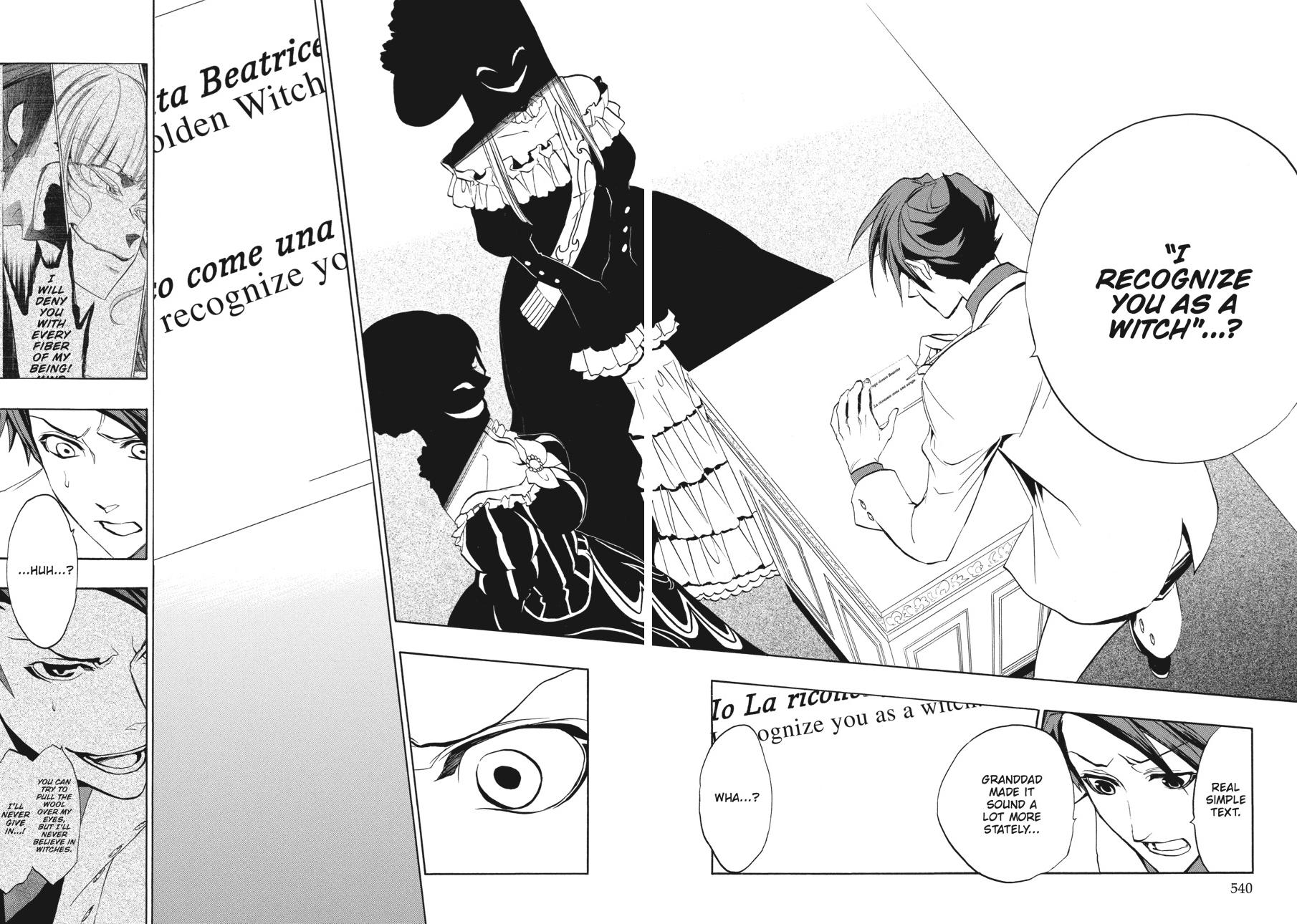 Read Umineko WHEN THEY CRY Episode 3_ Banquet of the Golden Witch EN Manga Online