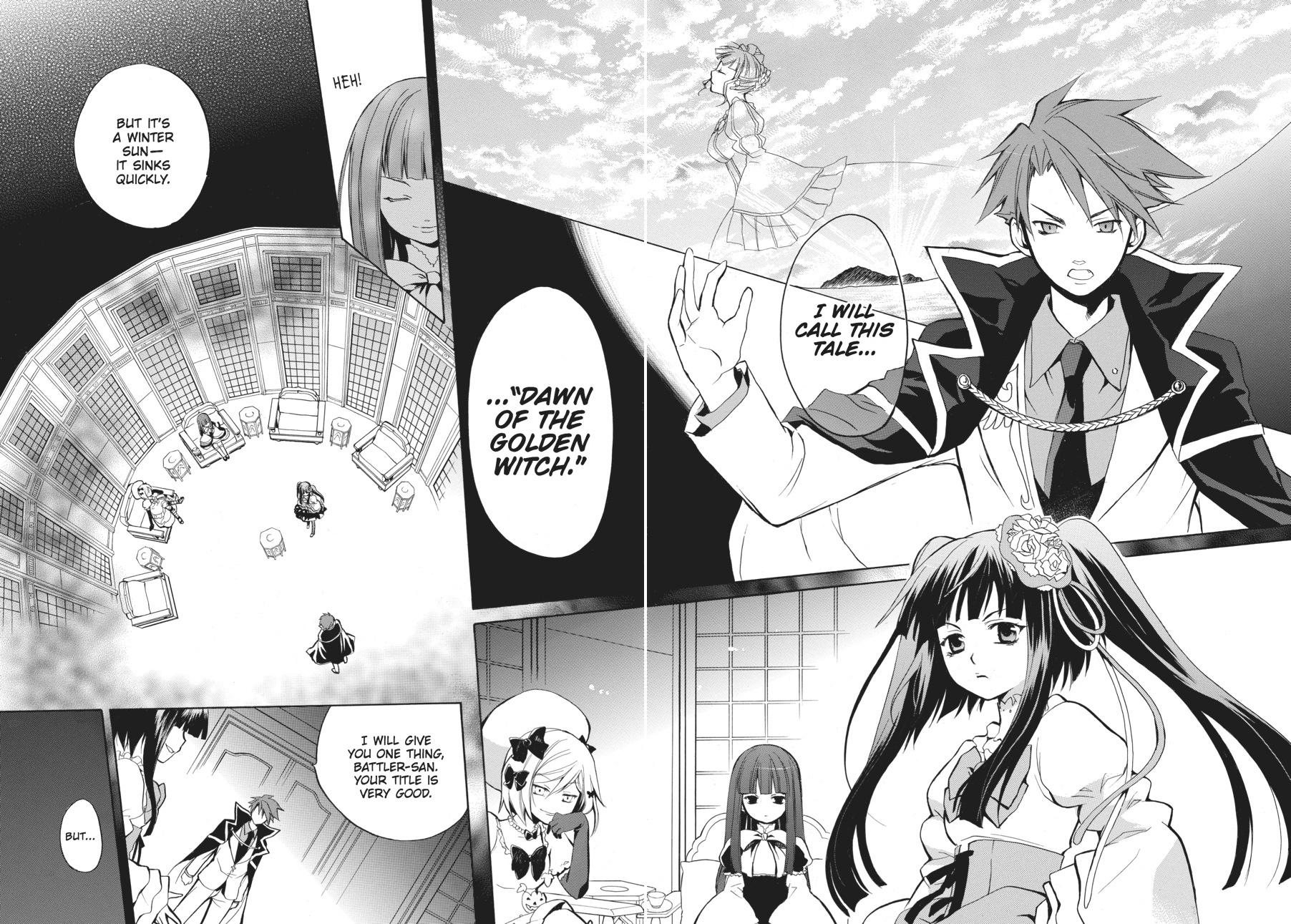 Read Umineko WHEN THEY CRY Episode 6_ Dawn of the Golden Witch EN Manga Online