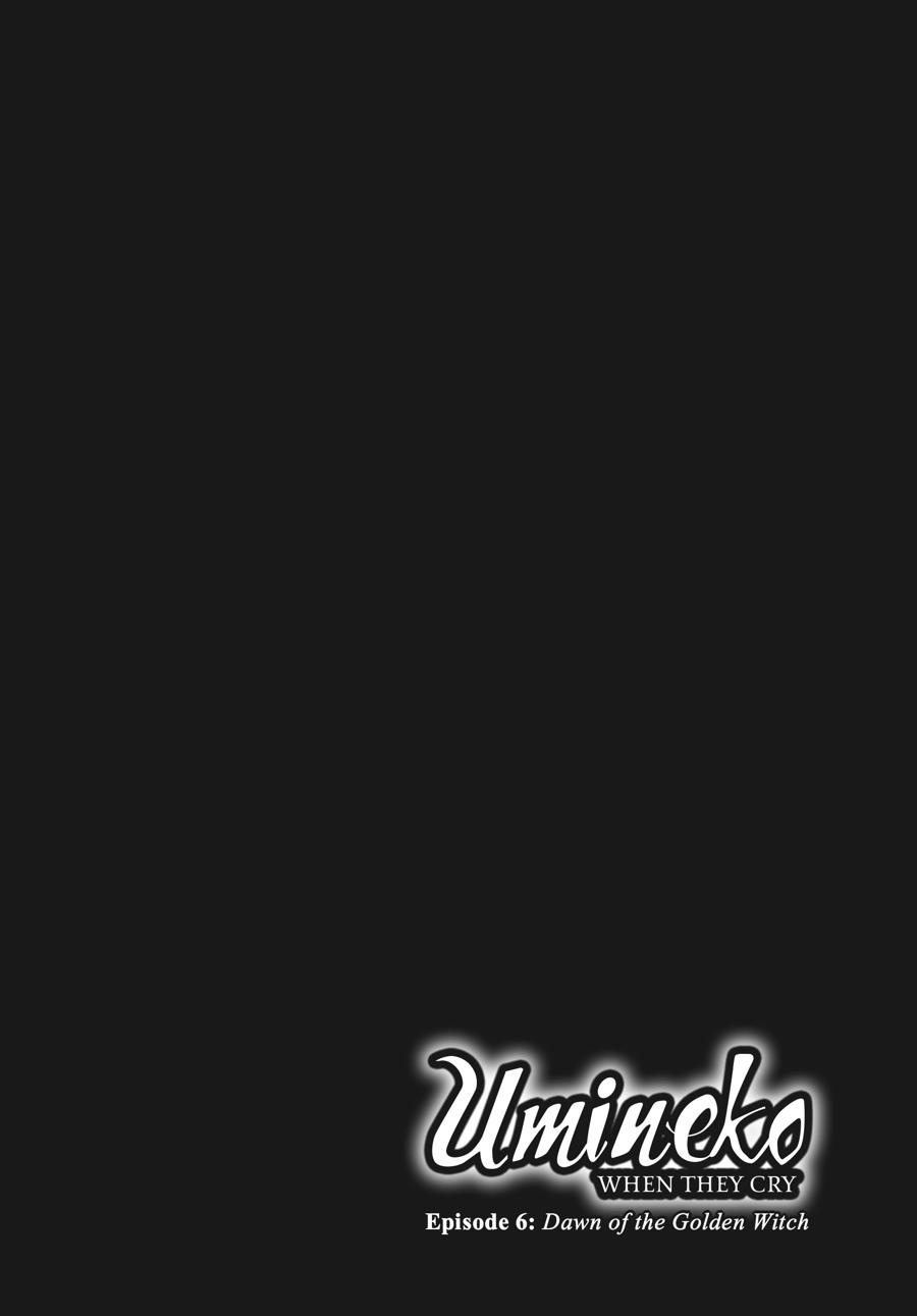 Read Umineko WHEN THEY CRY Episode 6_ Dawn of the Golden Witch EN Manga Online