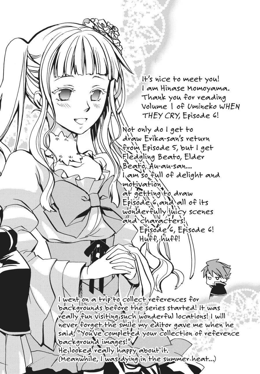 Read Umineko WHEN THEY CRY Episode 6_ Dawn of the Golden Witch EN Manga Online
