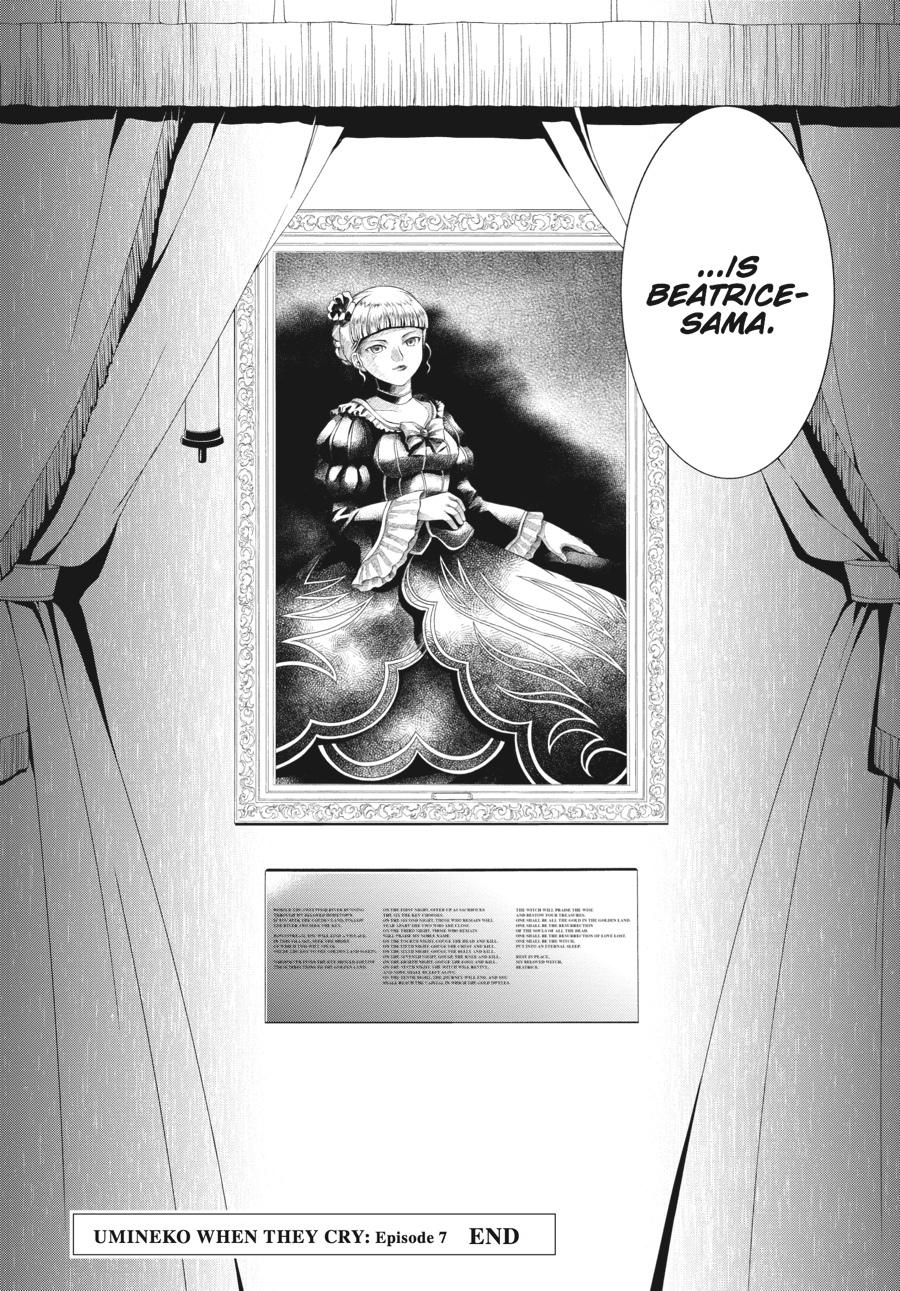 Read Umineko WHEN THEY CRY Episode 7_ Requiem of the Golden Witch EN Manga Online