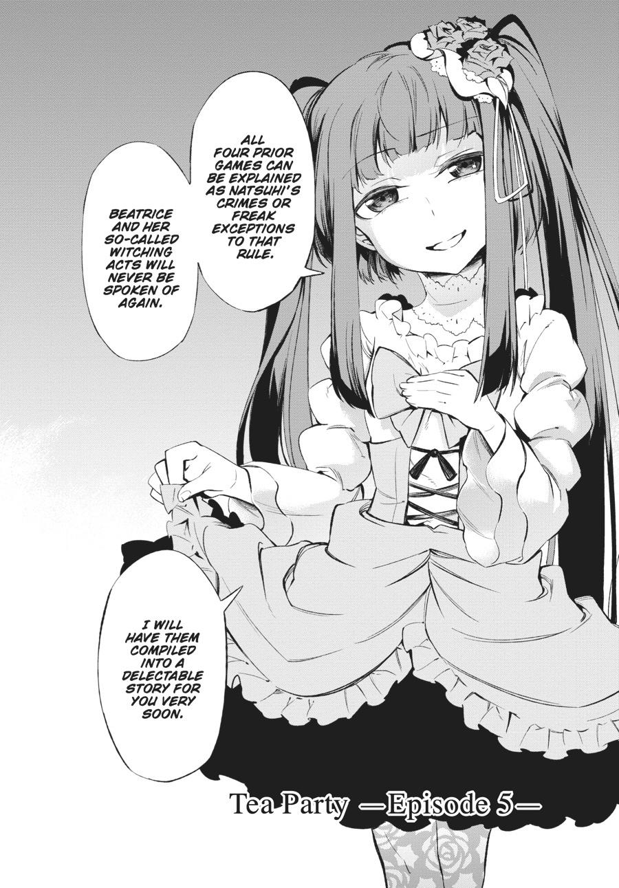 Read Umineko When They Cry Episode 5_ End of the Golden Witch EN Manga Online