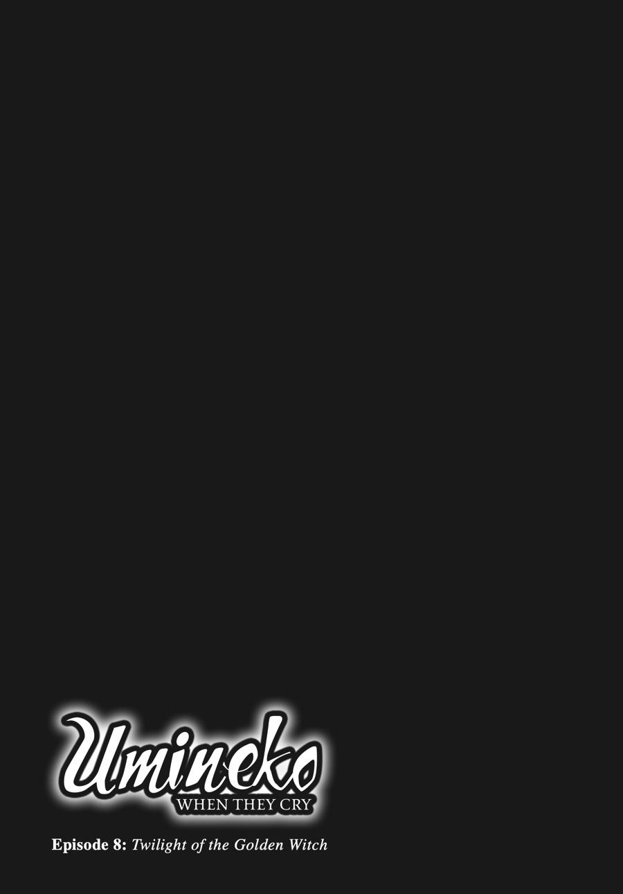 Read Umineko When They Cry Episode 8_ Twilight of the Golden Witch EN Manga Online