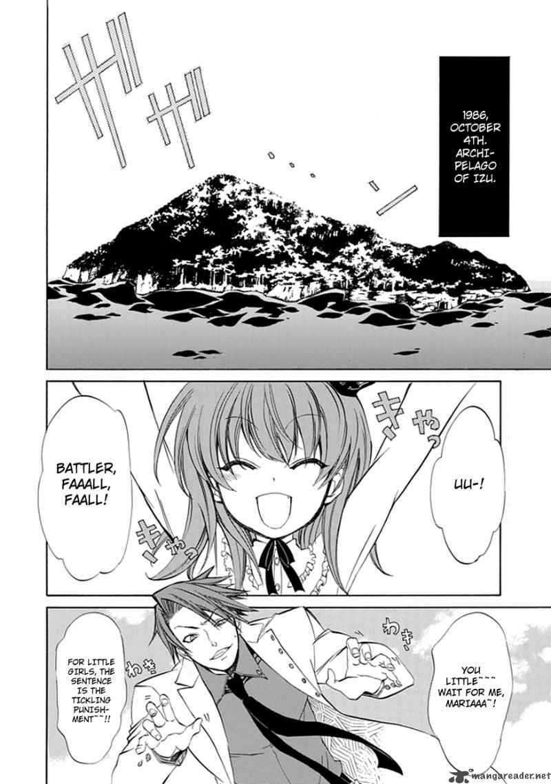 Read Umineko no Naku Koro ni Episode X_ Rokkenjima of Higurashi Crying EN Manga Online