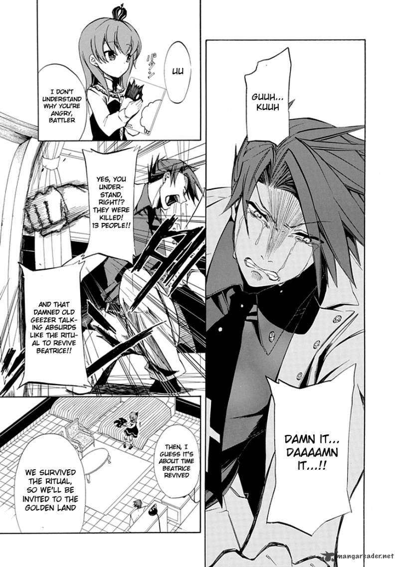 Read Umineko no Naku Koro ni Episode X_ Rokkenjima of Higurashi Crying EN Manga Online