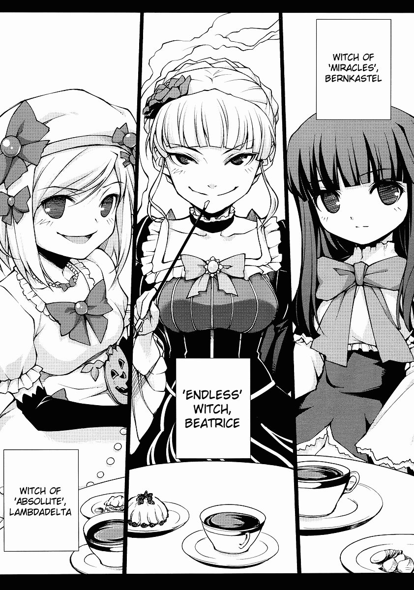 Read Umineko no Naku Koro ni Episode X_ Rokkenjima of Higurashi Crying EN Manga Online