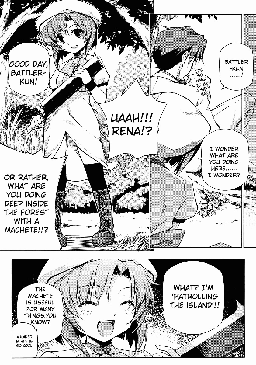 Read Umineko no Naku Koro ni Episode X_ Rokkenjima of Higurashi Crying EN Manga Online
