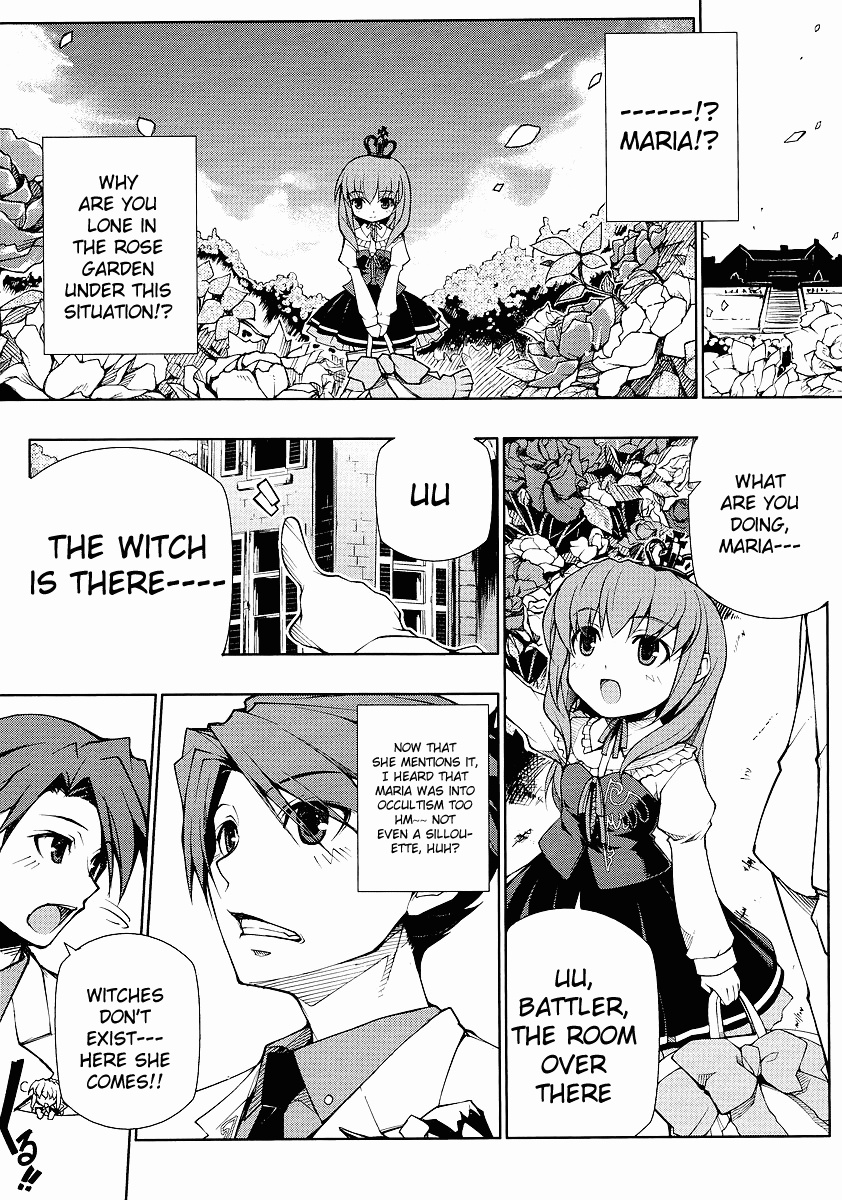 Read Umineko no Naku Koro ni Episode X_ Rokkenjima of Higurashi Crying EN Manga Online