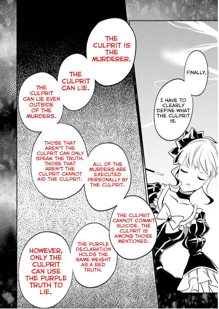 Read Umineko no Naku Koro ni Shi_ Forgery of the Purple Logic EN Manga Online