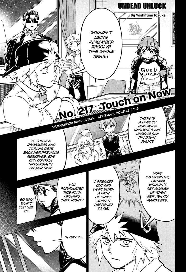 Read Undead Unluck EN Manga Online