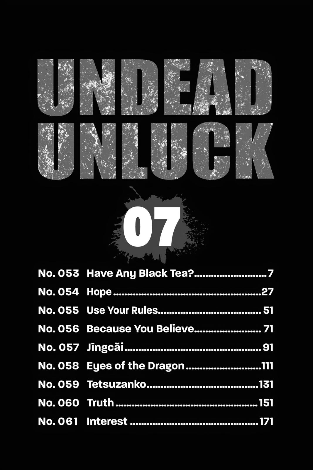Read Undead Unluck EN Manga Online
