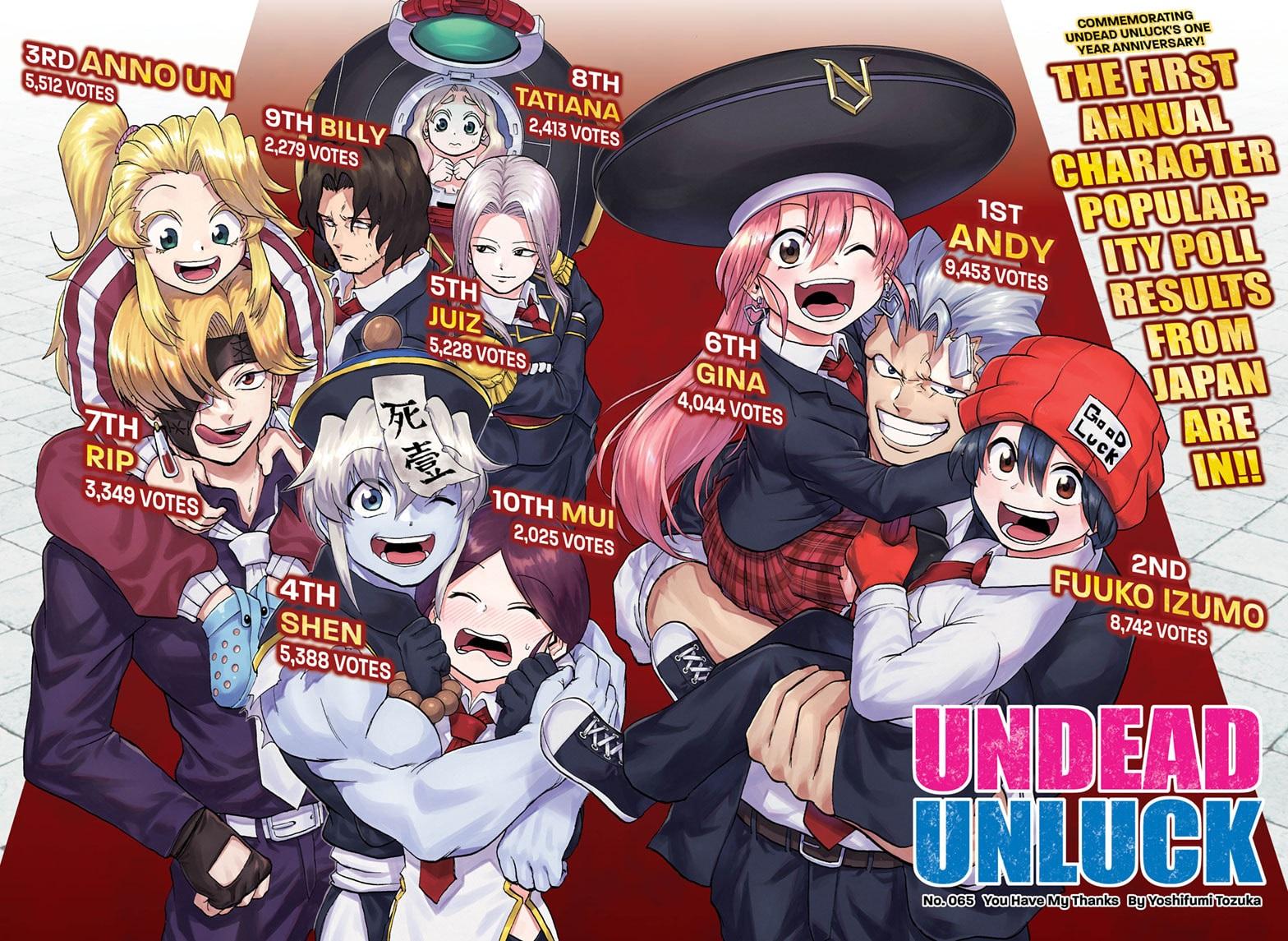 Read Undead Unluck EN Manga Online