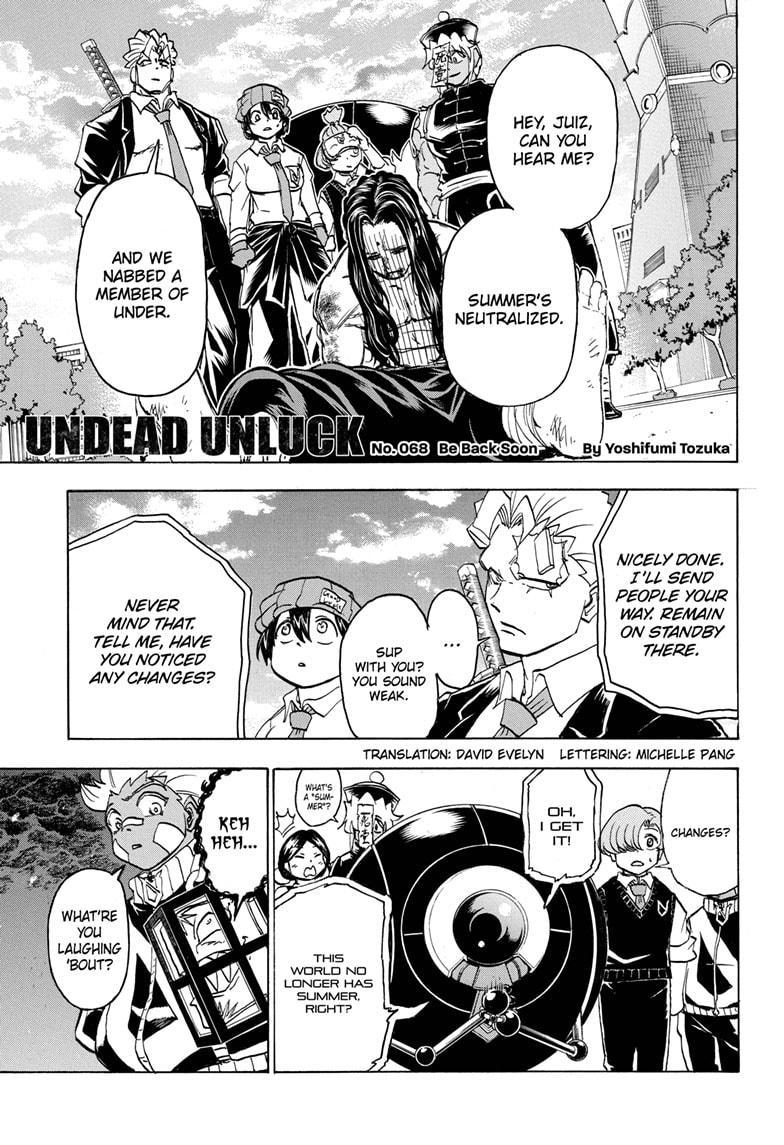 Read Undead Unluck EN Manga Online