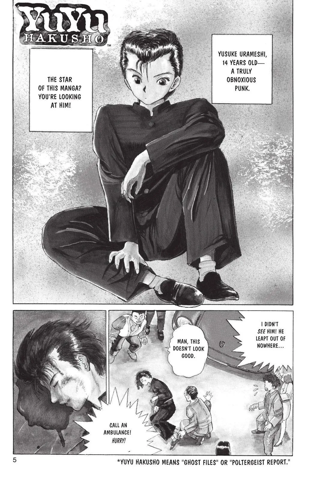 Read Yu Yu Hakusho EN Manga Online