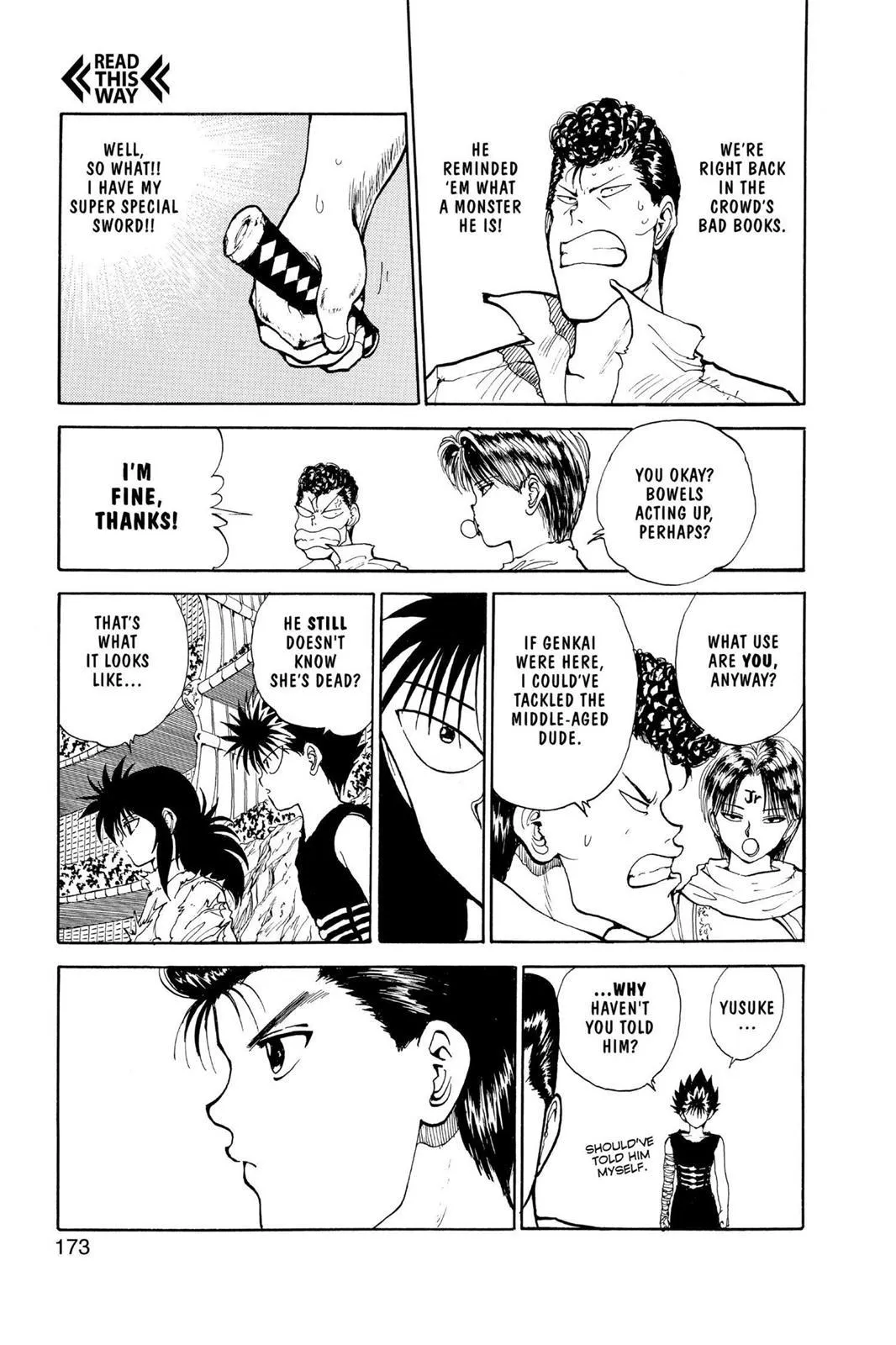 Read Yu Yu Hakusho EN Manga Online