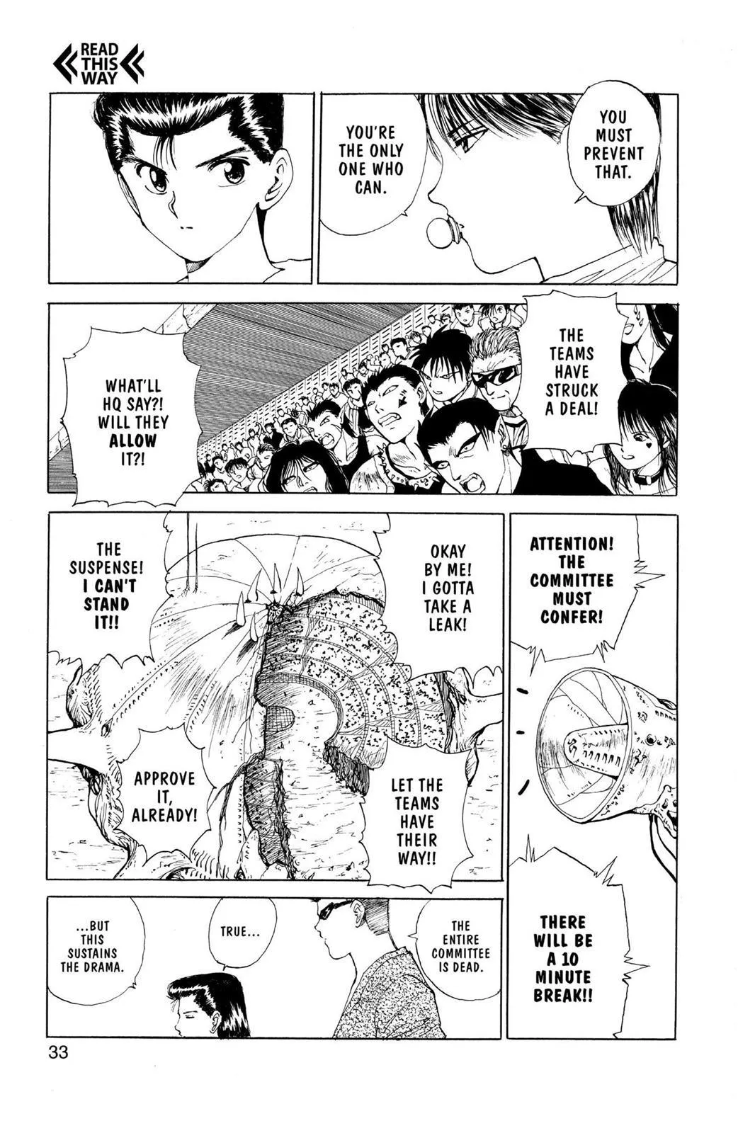Read Yu Yu Hakusho EN Manga Online