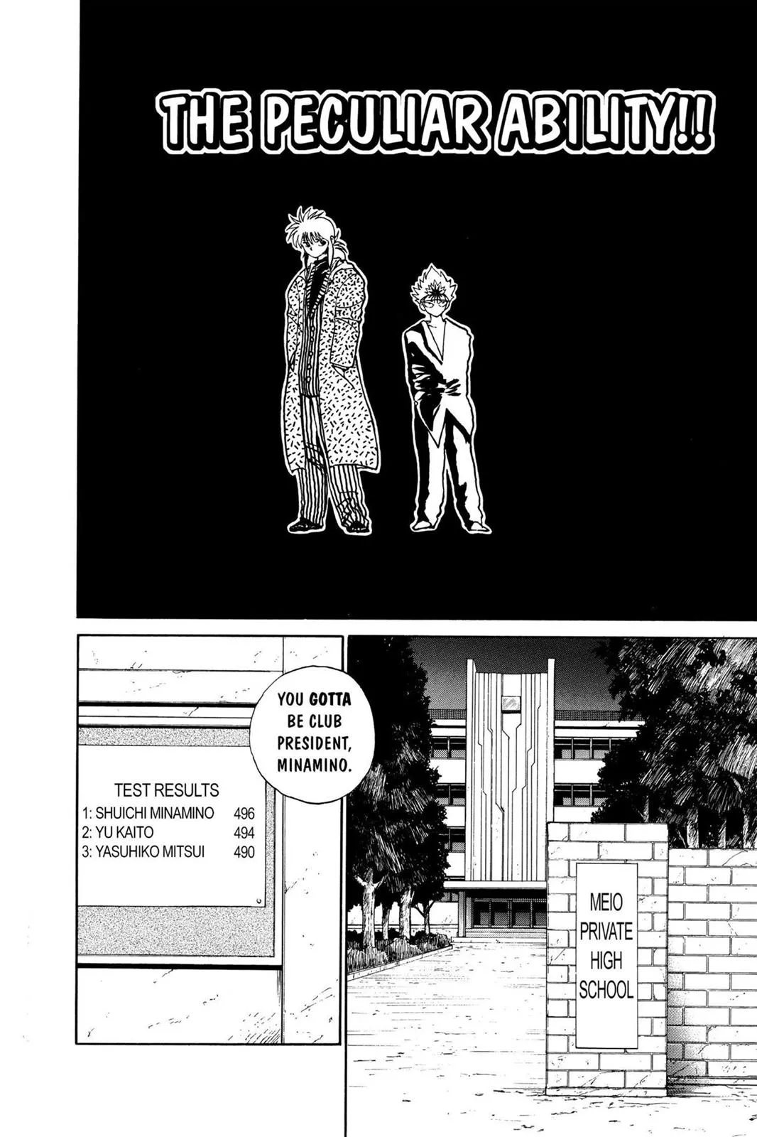 Read Yu Yu Hakusho EN Manga Online
