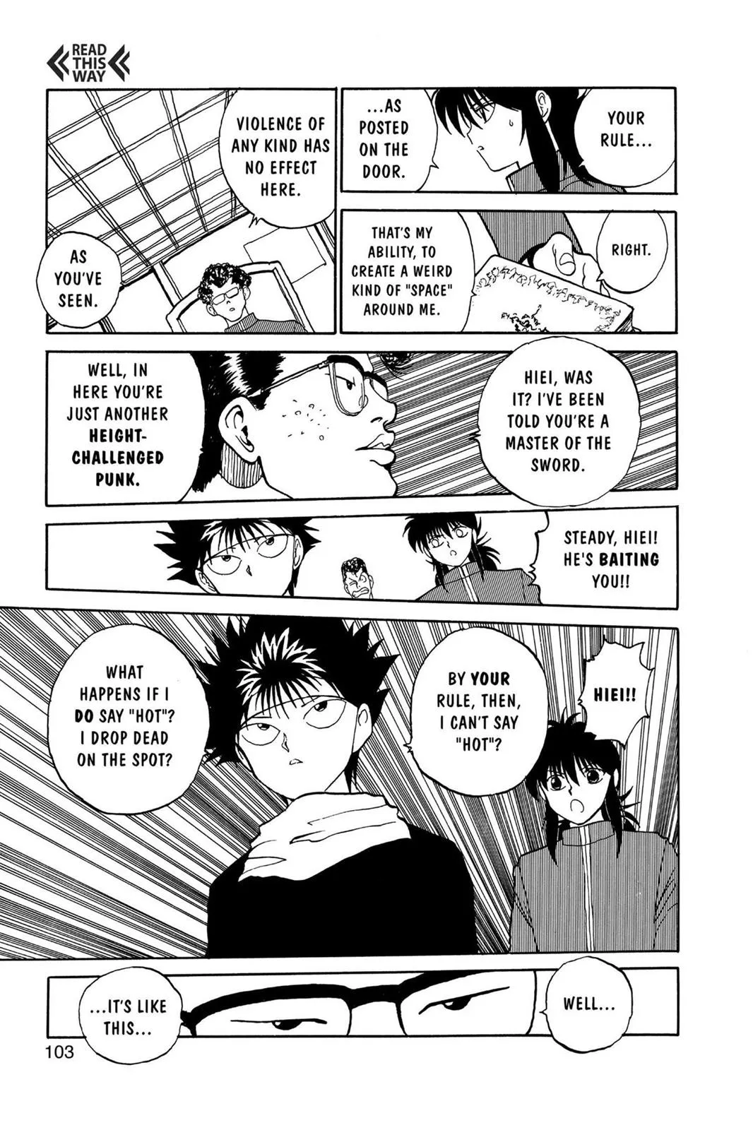 Read Yu Yu Hakusho EN Manga Online