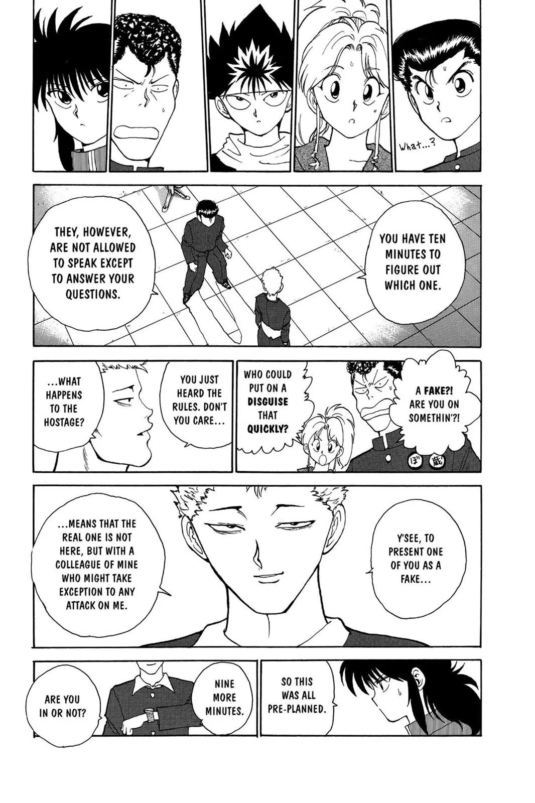 Read Yu Yu Hakusho EN Manga Online