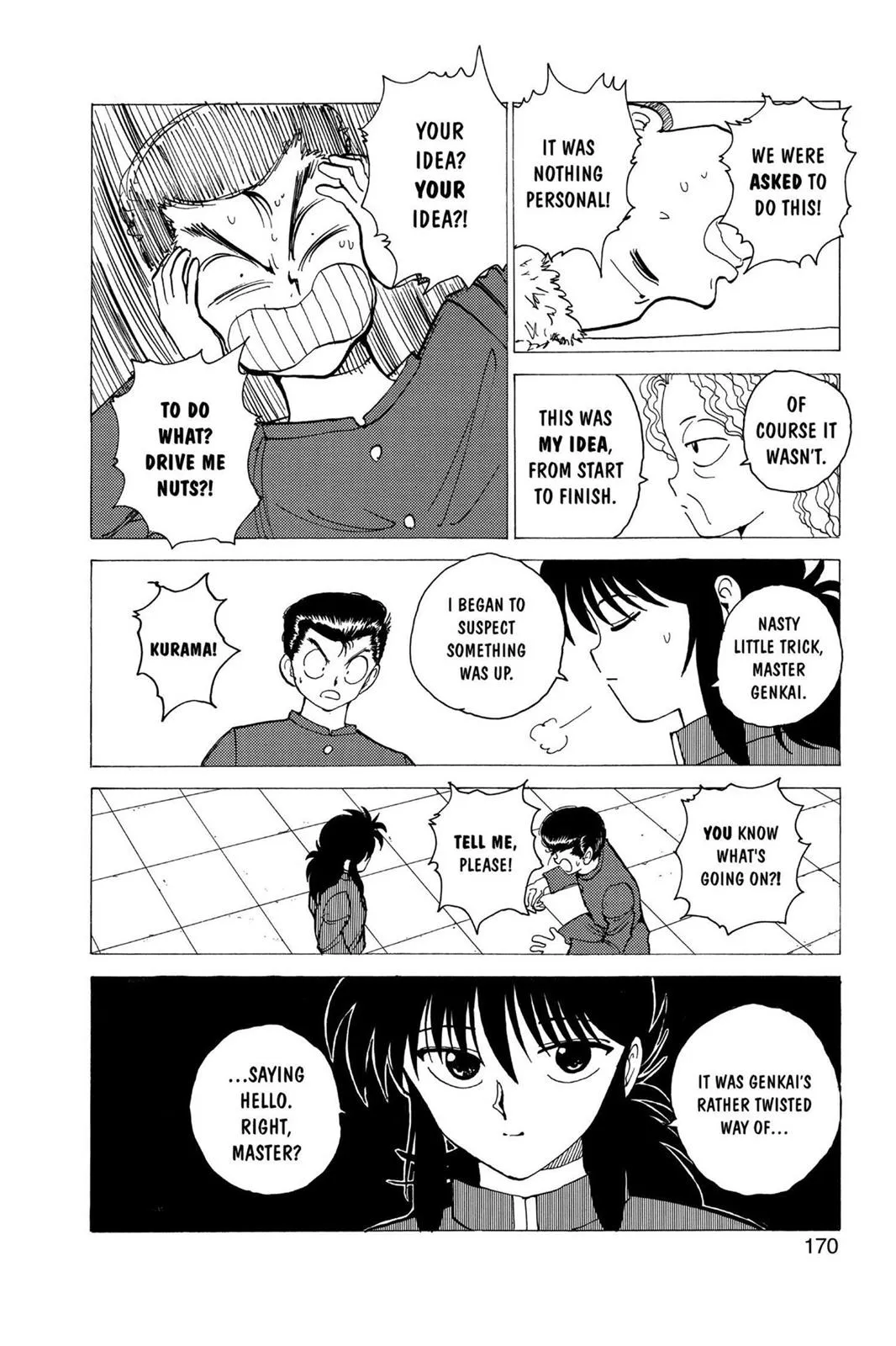 Read Yu Yu Hakusho EN Manga Online