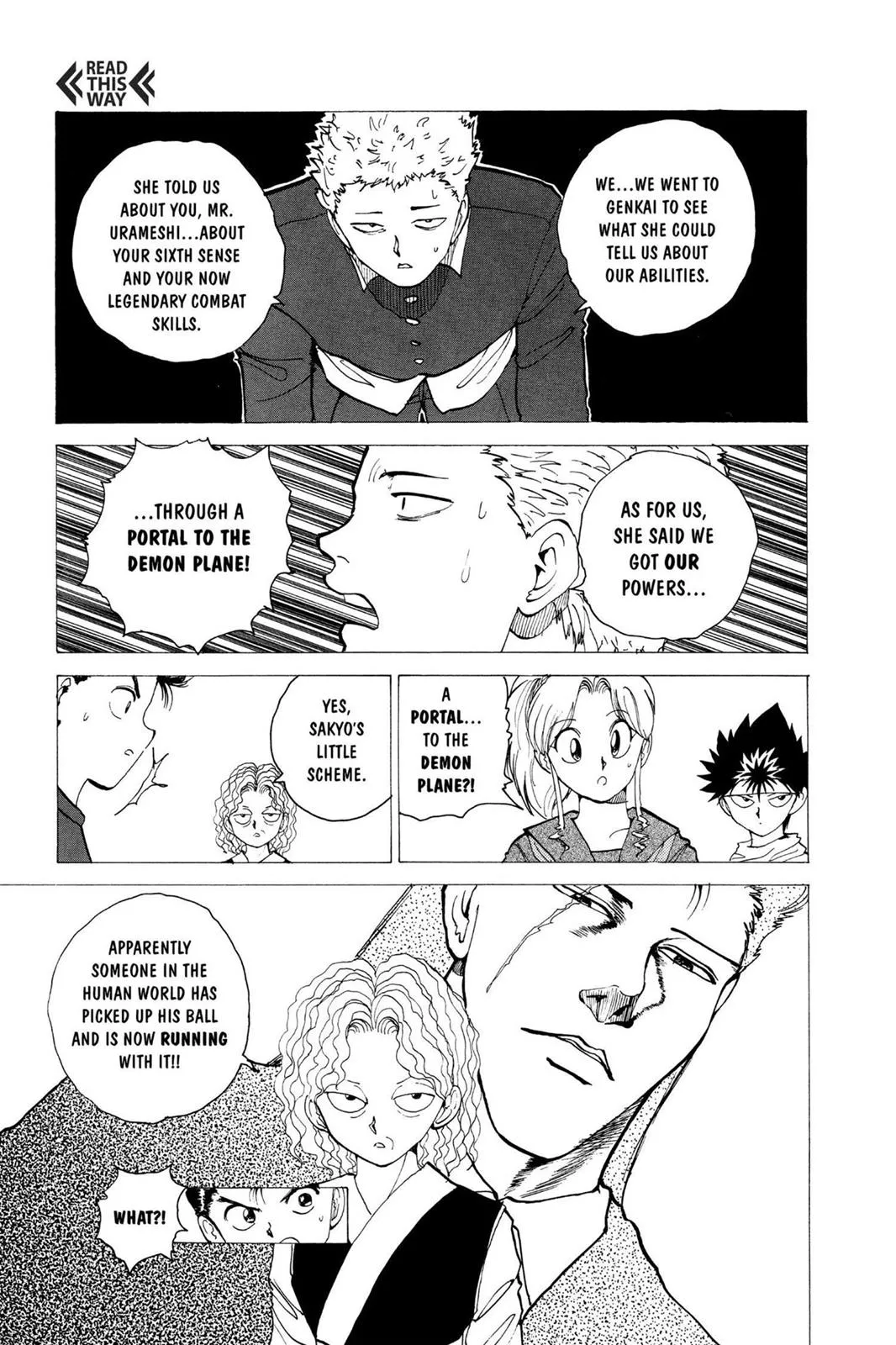 Read Yu Yu Hakusho EN Manga Online