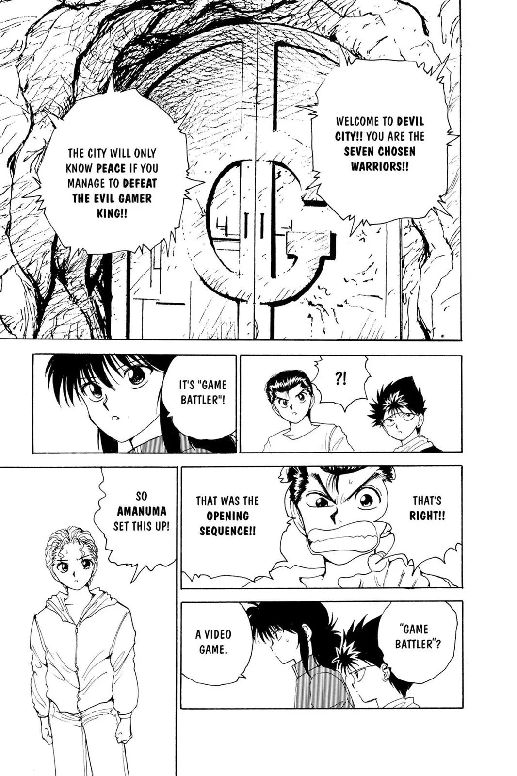 Read Yu Yu Hakusho EN Manga Online
