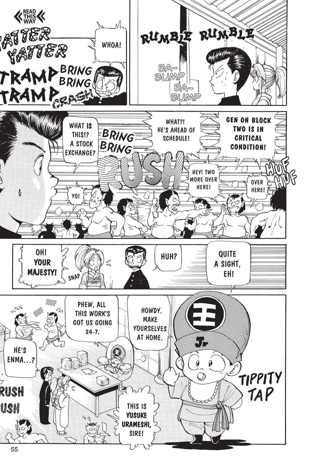 Read Yu Yu Hakusho EN Manga Online