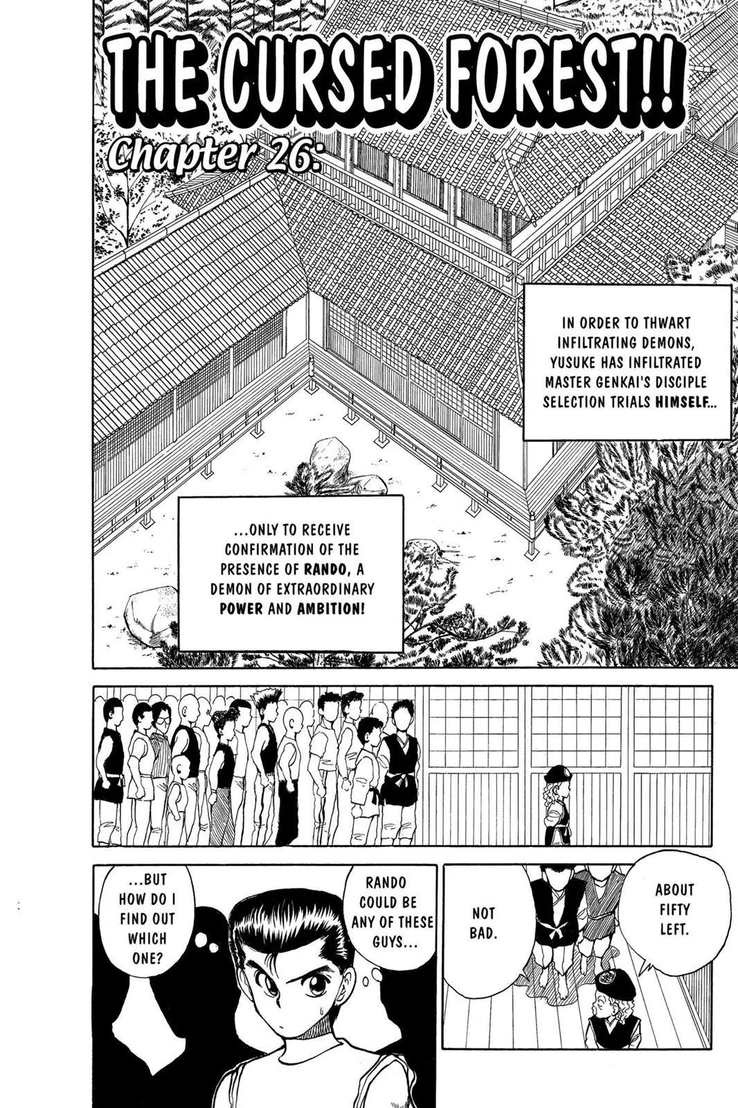 Read Yu Yu Hakusho EN Manga Online