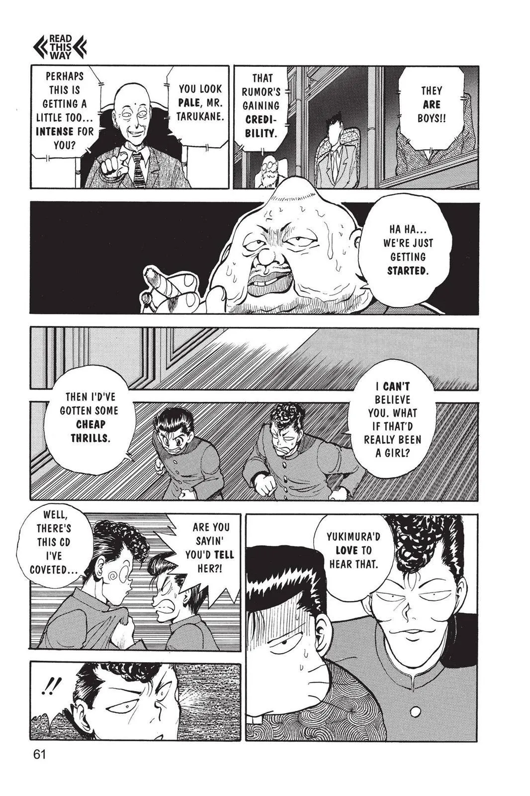 Read Yu Yu Hakusho EN Manga Online