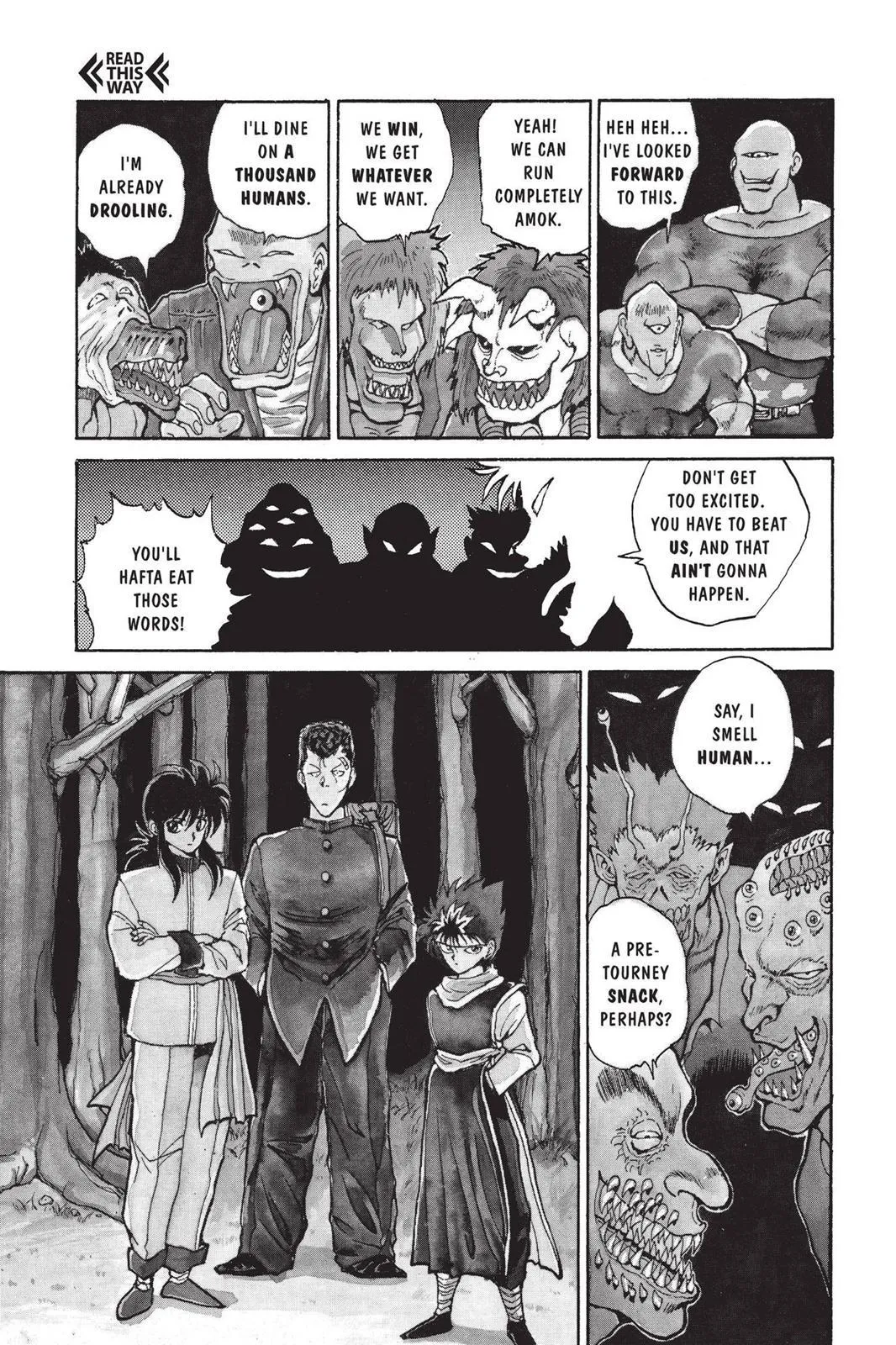 Read Yu Yu Hakusho EN Manga Online