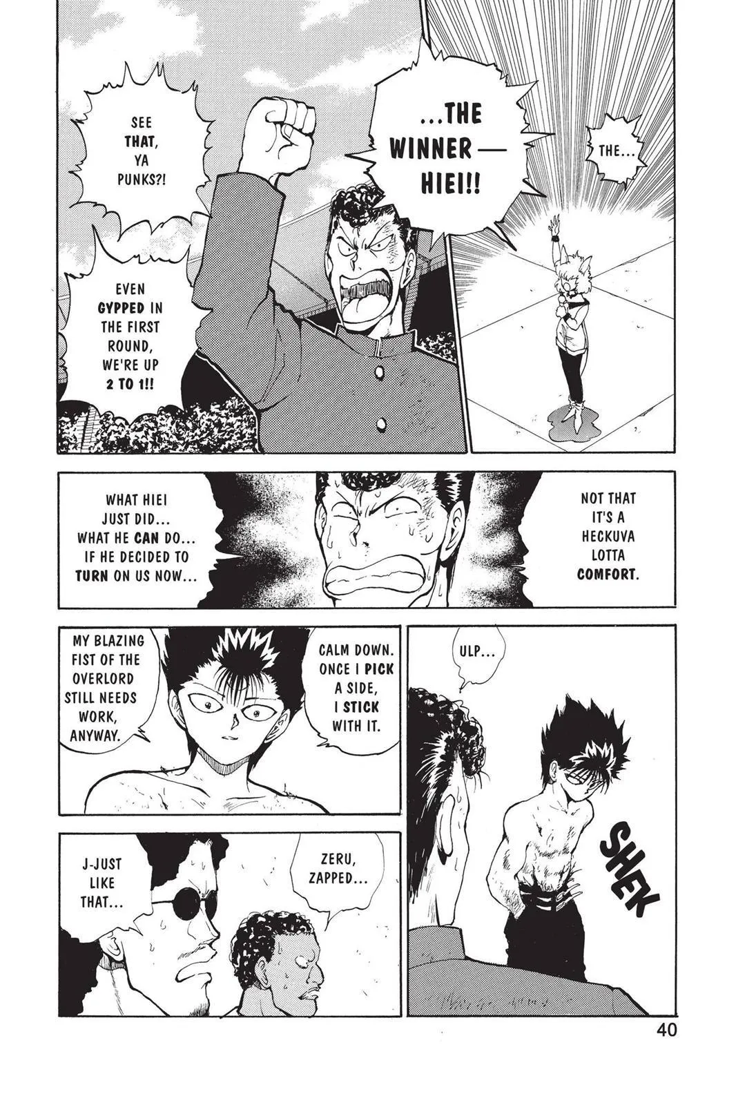 Read Yu Yu Hakusho EN Manga Online
