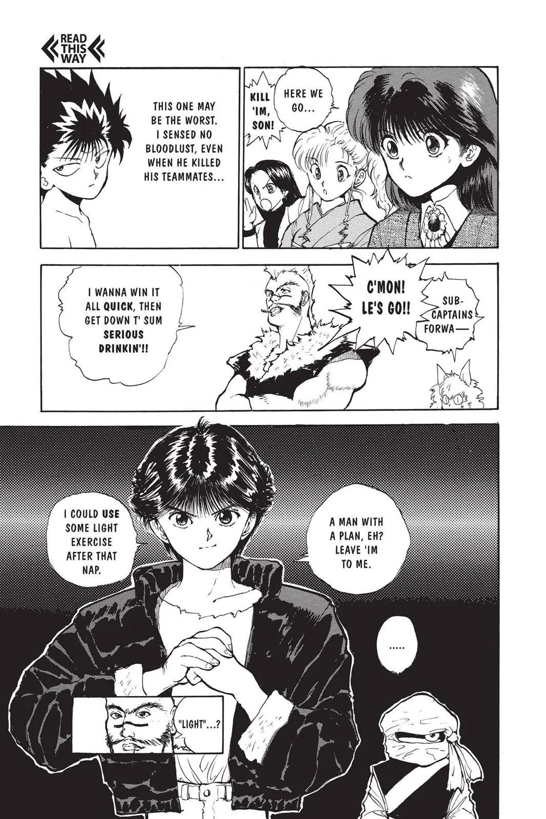 Read Yu Yu Hakusho EN Manga Online