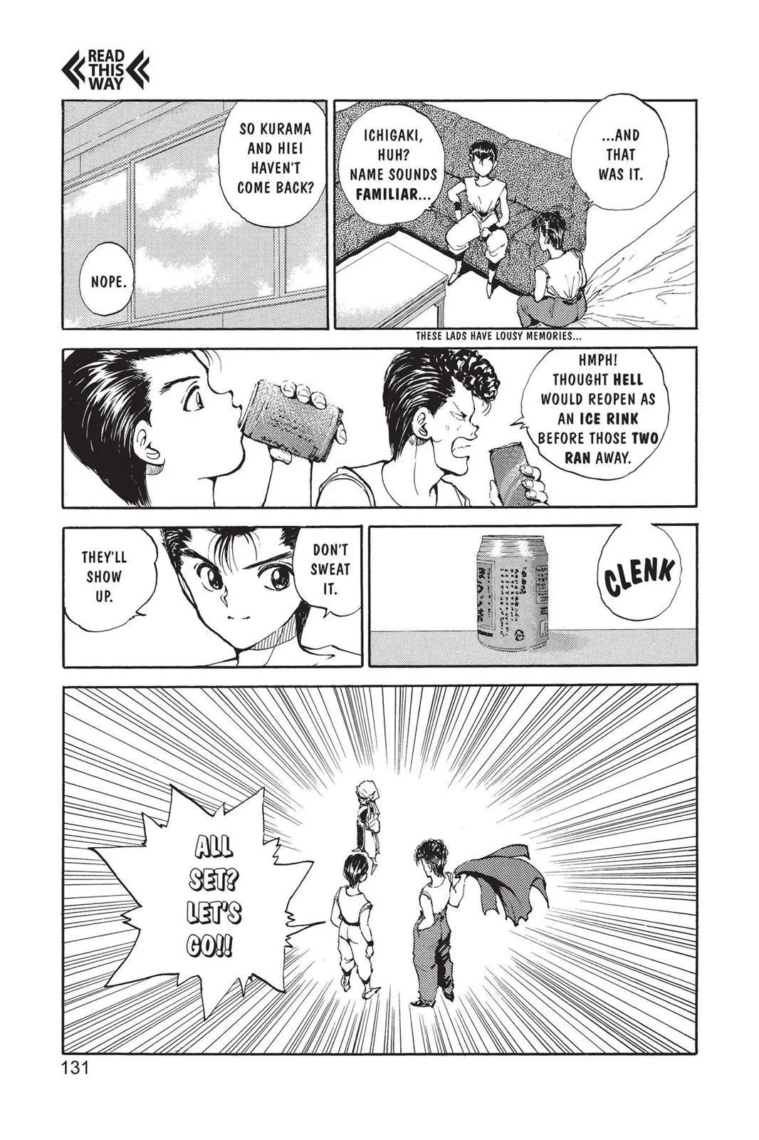 Read Yu Yu Hakusho EN Manga Online