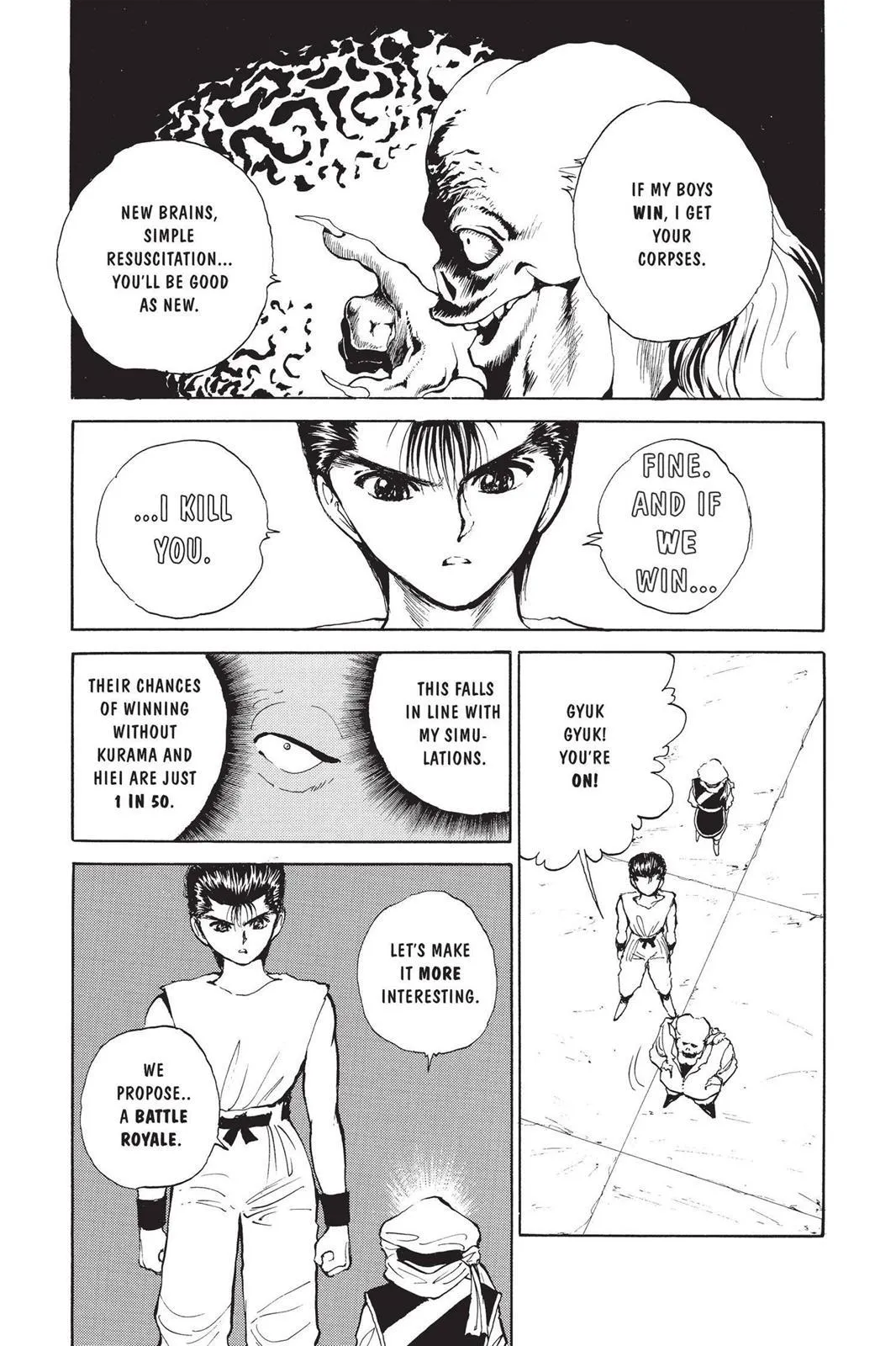 Read Yu Yu Hakusho EN Manga Online