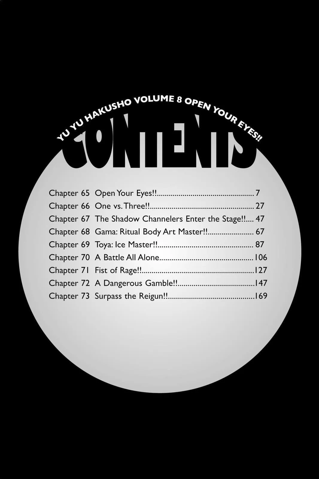 Read Yu Yu Hakusho EN Manga Online
